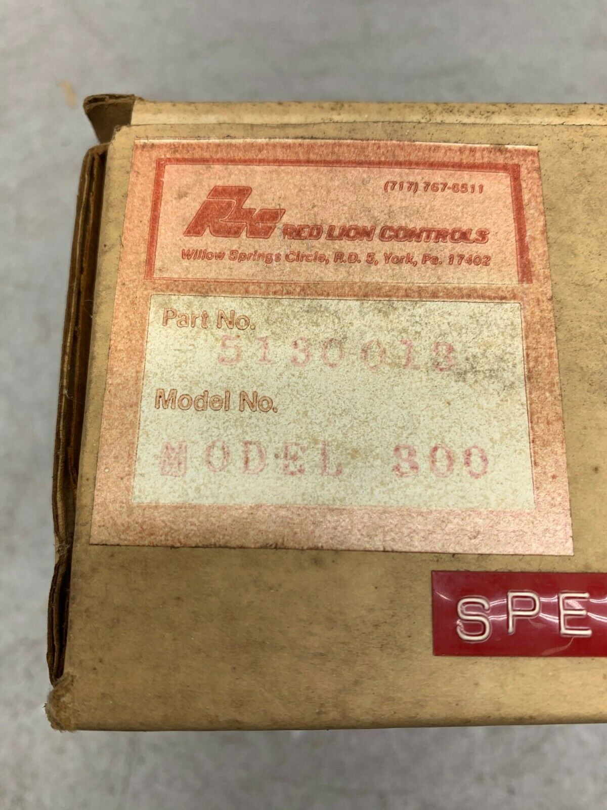 NEW IN BOX REDLION RELAY 5130013