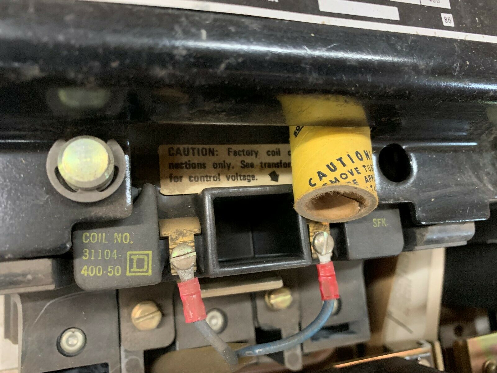 NEW NO BOX SQUARE D SIZE 6 REVERSING STARTER 8810 SHO 3 X55 SERIES B