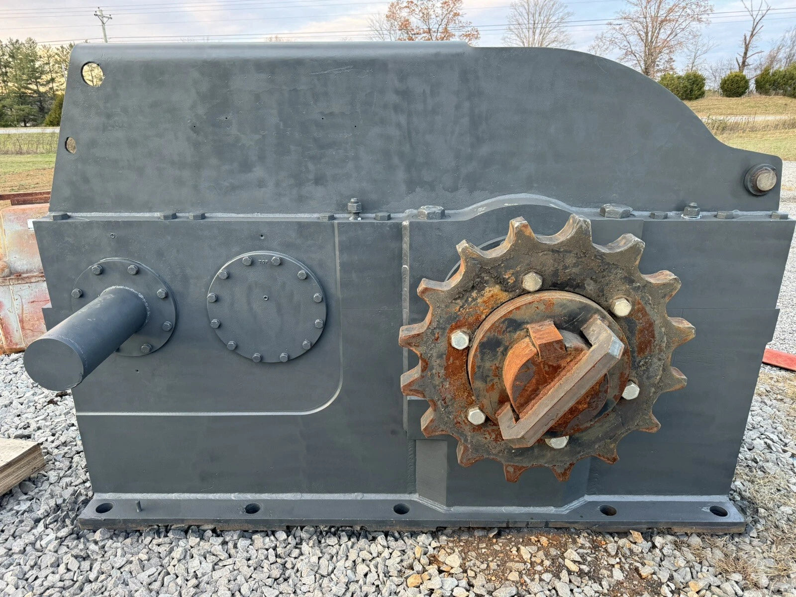 USED FALK ENCLOSED GEAR DRIVE SPEED REDUCER 38.59 RATIO 2180YN2