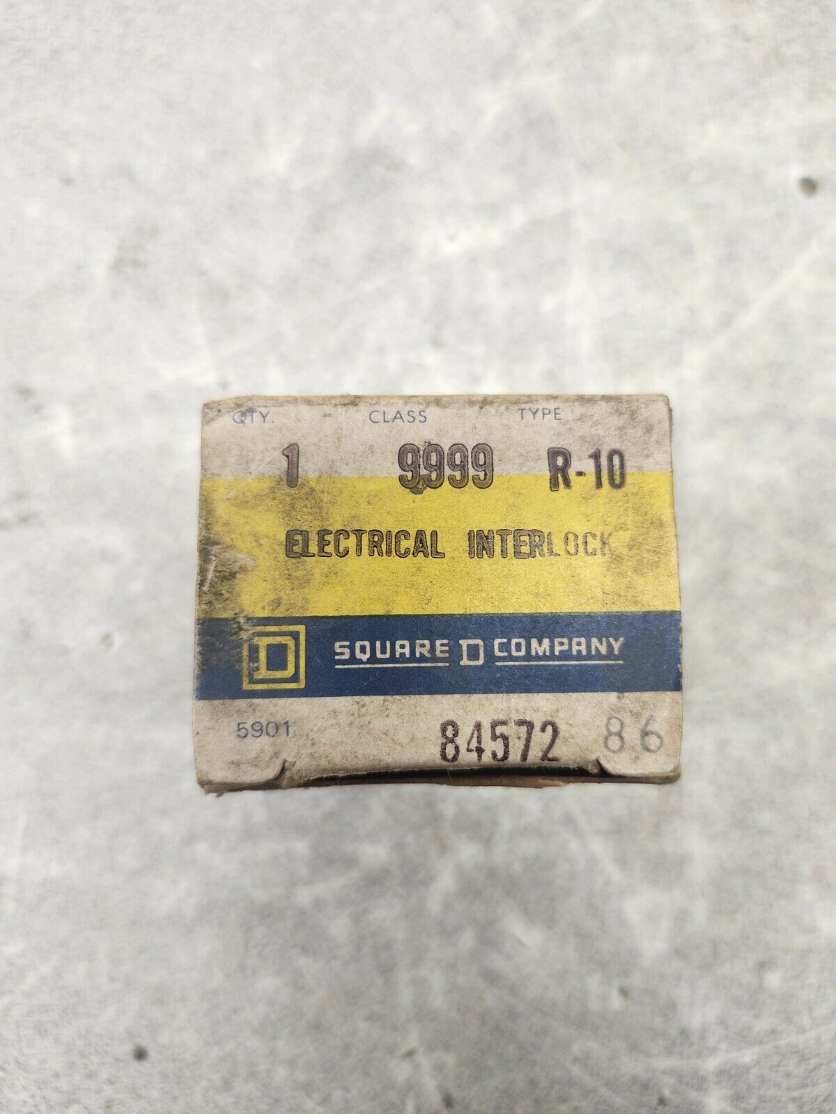 NEW IN BOX SQUARE D ELECTRICAL INTERLOCK CLASS 9999 TYPE R-10