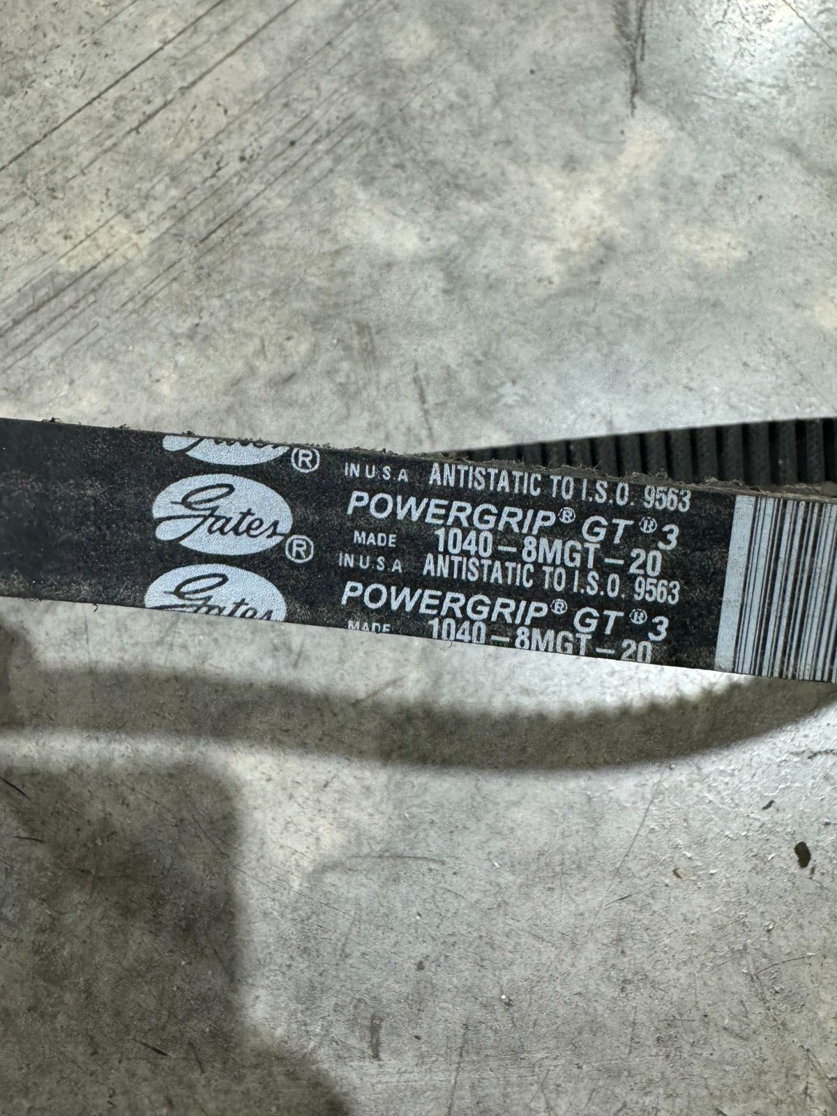 NEW GATES POWERGRIP GT3 TIMING BELT 1040-8MGT-20