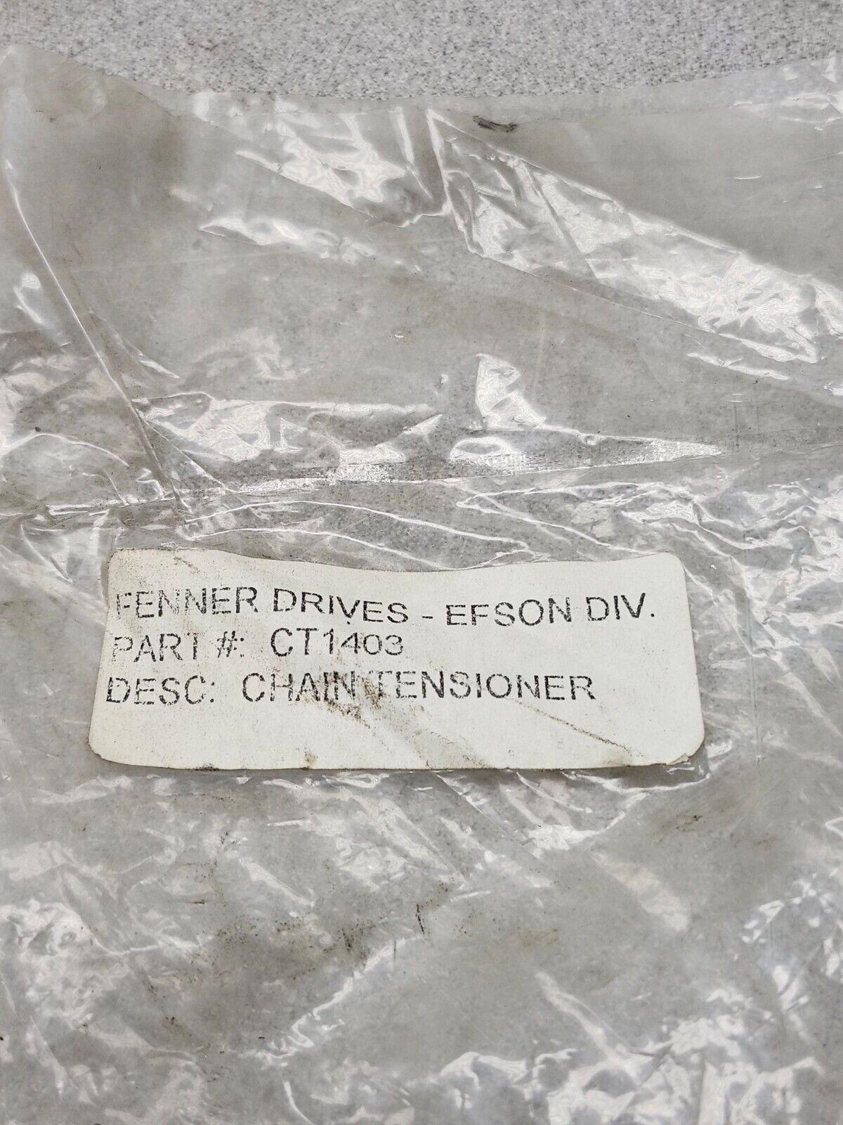 NEW IN PACKAGE FENNER DRIVES BELT AND CHAIN TENSIONER CT1403