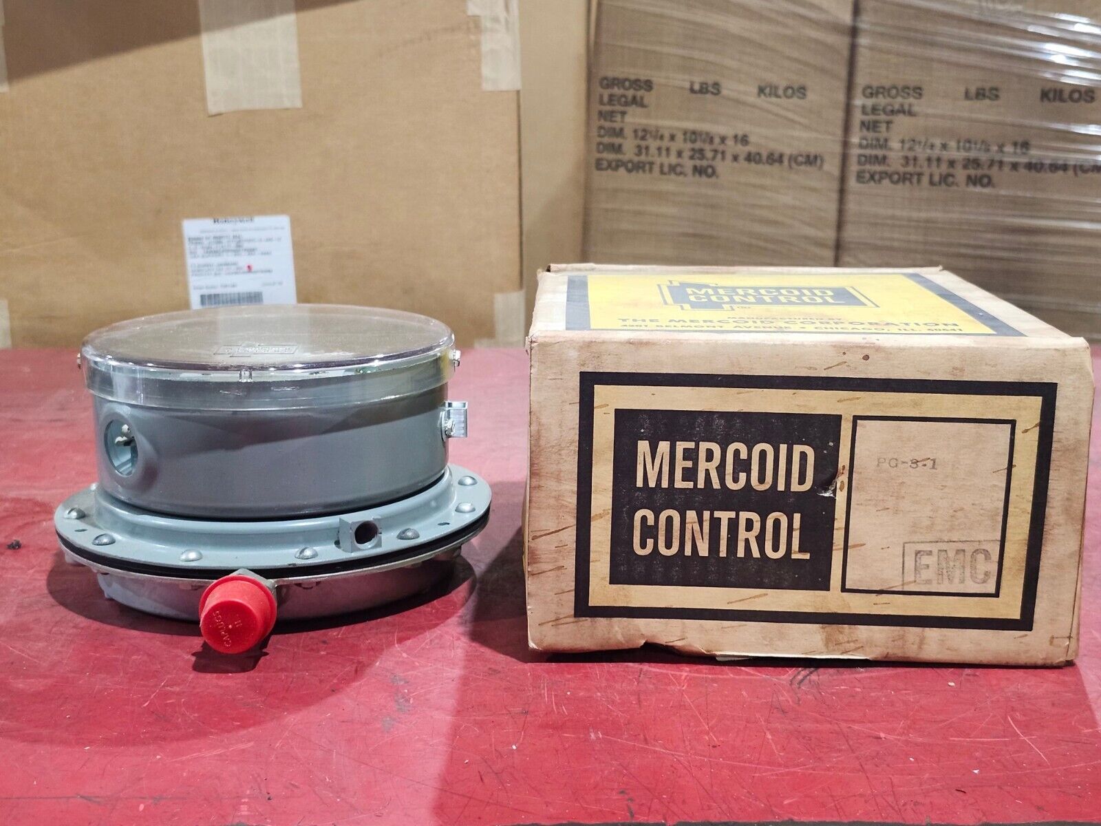 NEW IN BOX MERCOID PRESSURE SWITCH PG-3-1