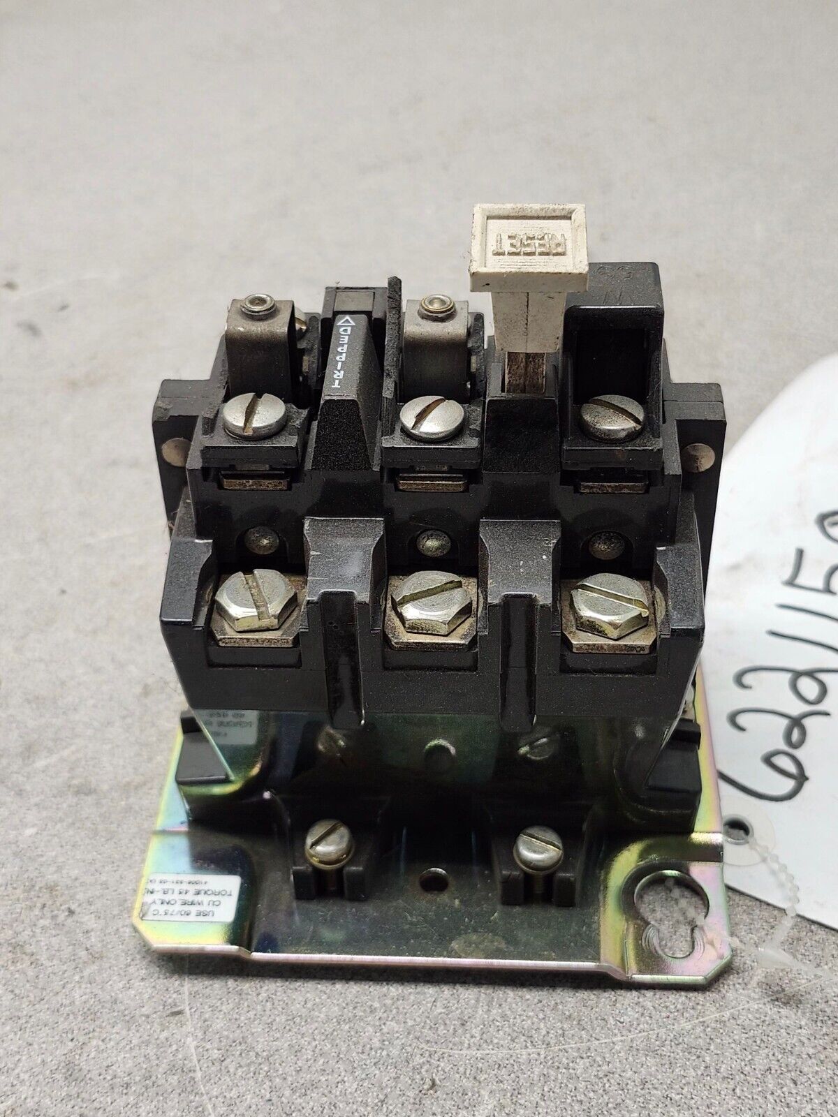 USED ALLEN-BRADLEY 592-C0V16 SER. A