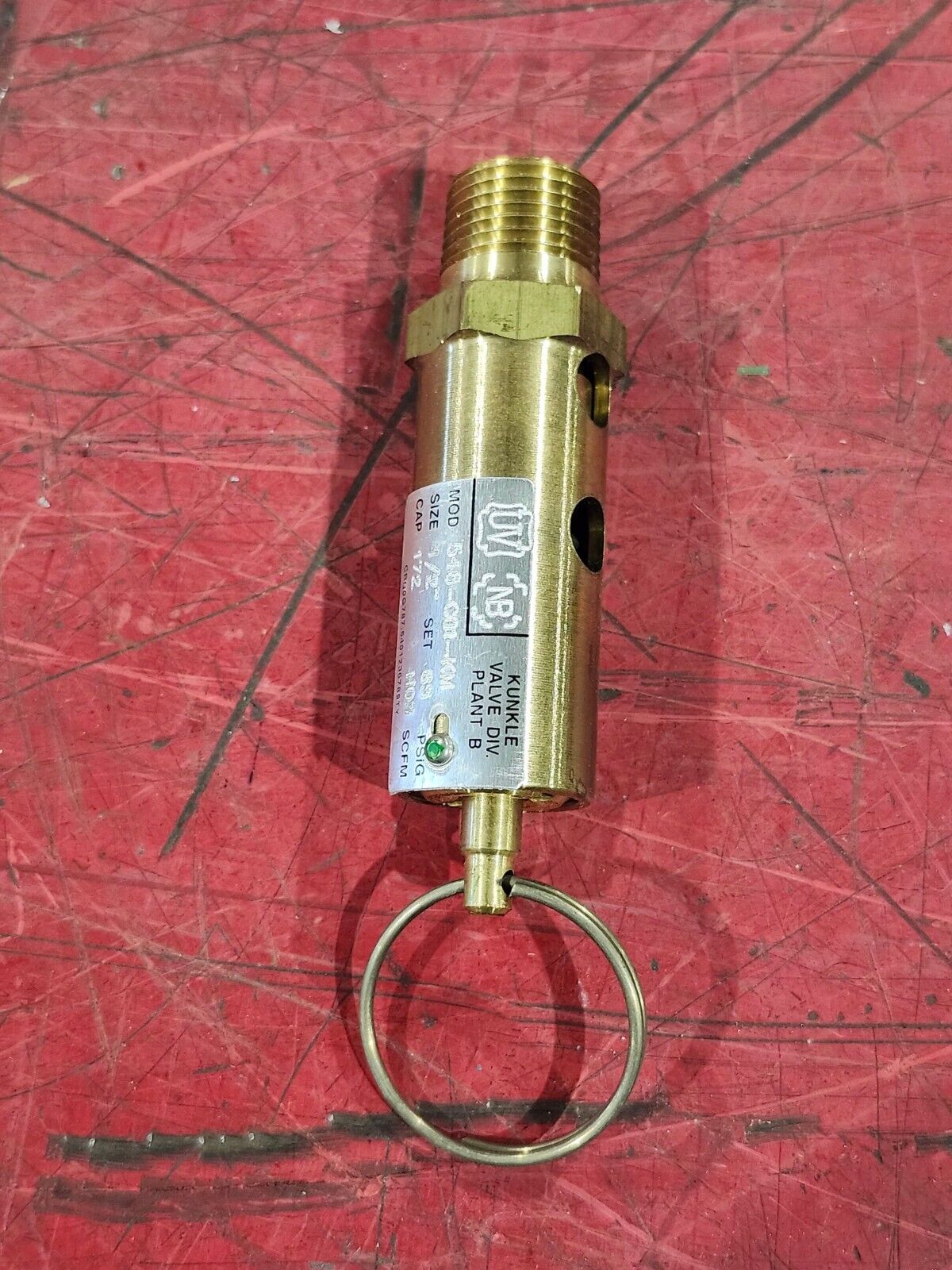 NEW IN BOX KUNKLE RELIEF VALVE 548-C01-KM