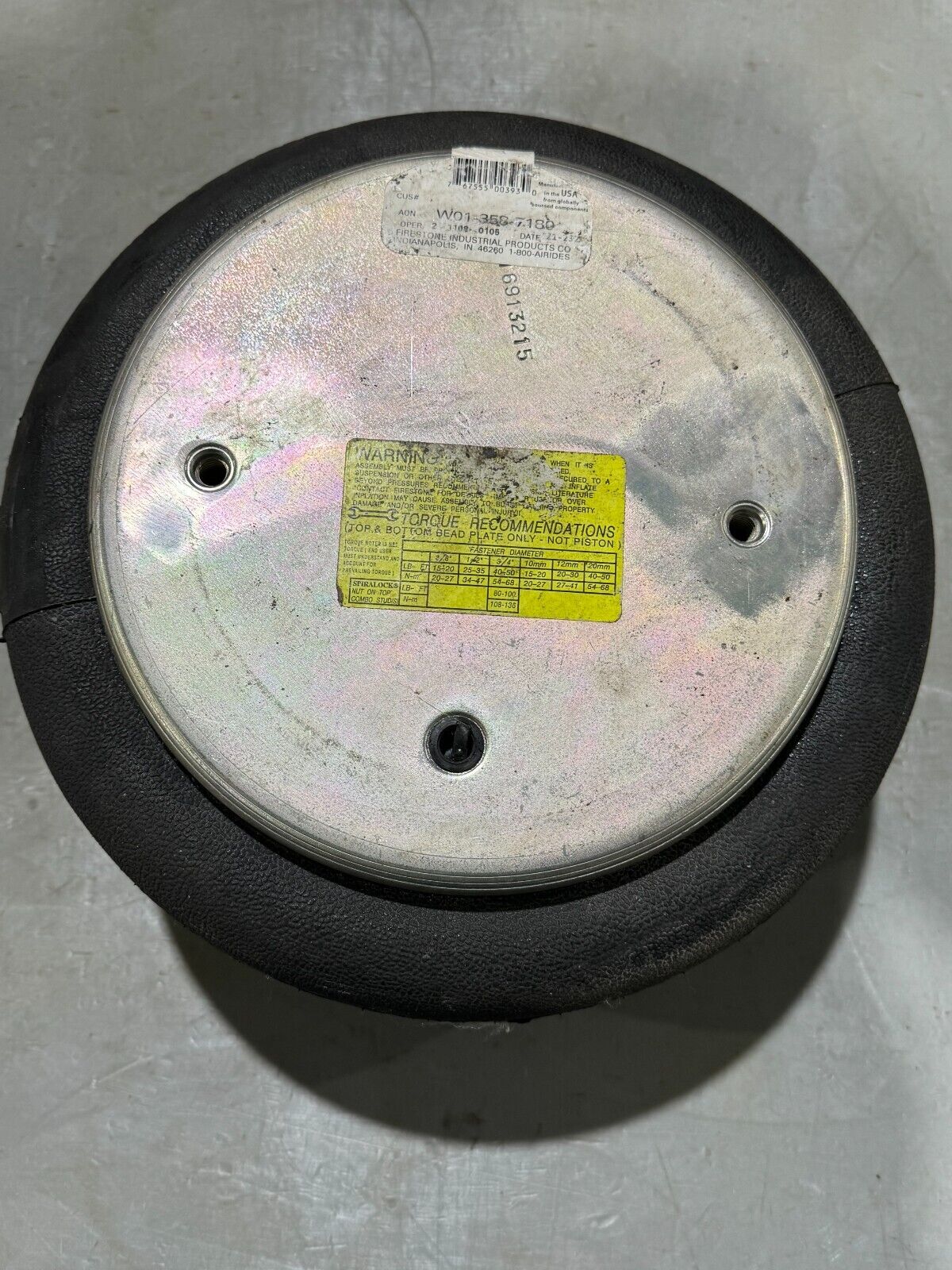 NEW FIRESTONE AIR SPRING W01-358-7180