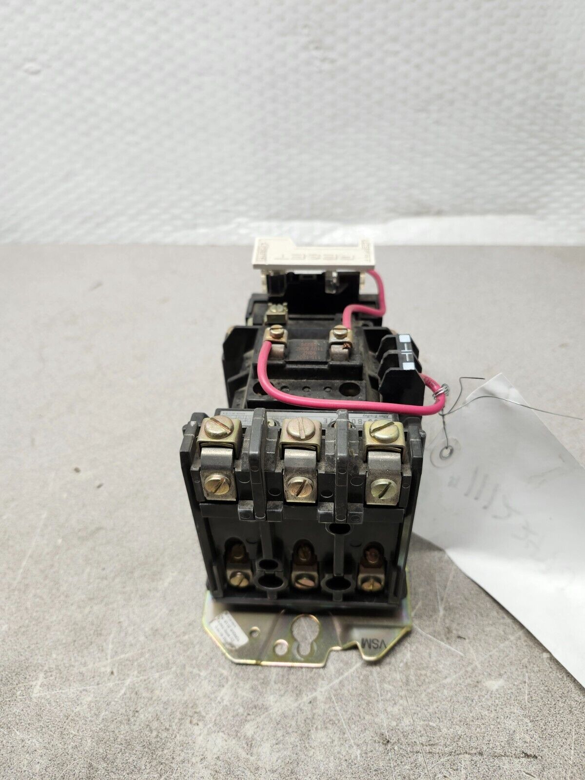 USED Allen Bradley 120V 60HZ Size 1 Starter Motor 509-B0D-A2E SER B