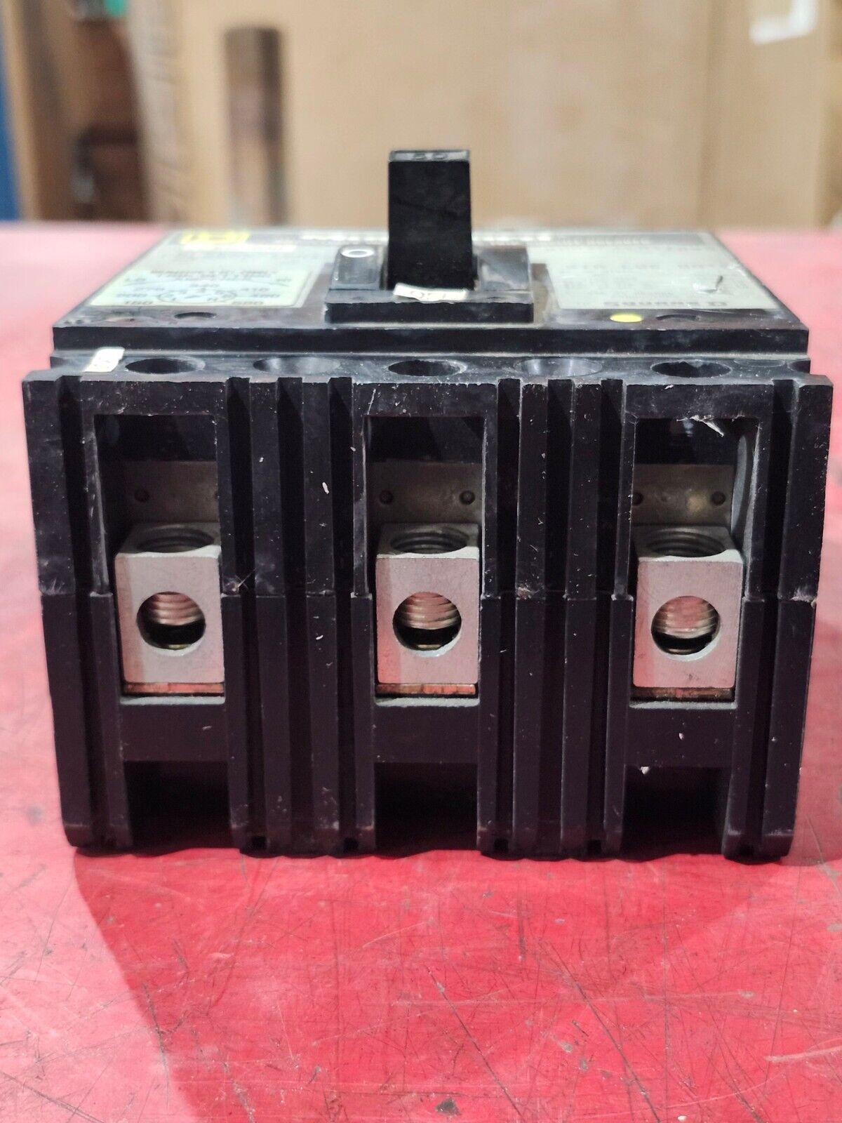 USED SQUARE D MAG-GARD 3 POLE 50AMP CIRCUIT BREAKER FAL3605016M1212