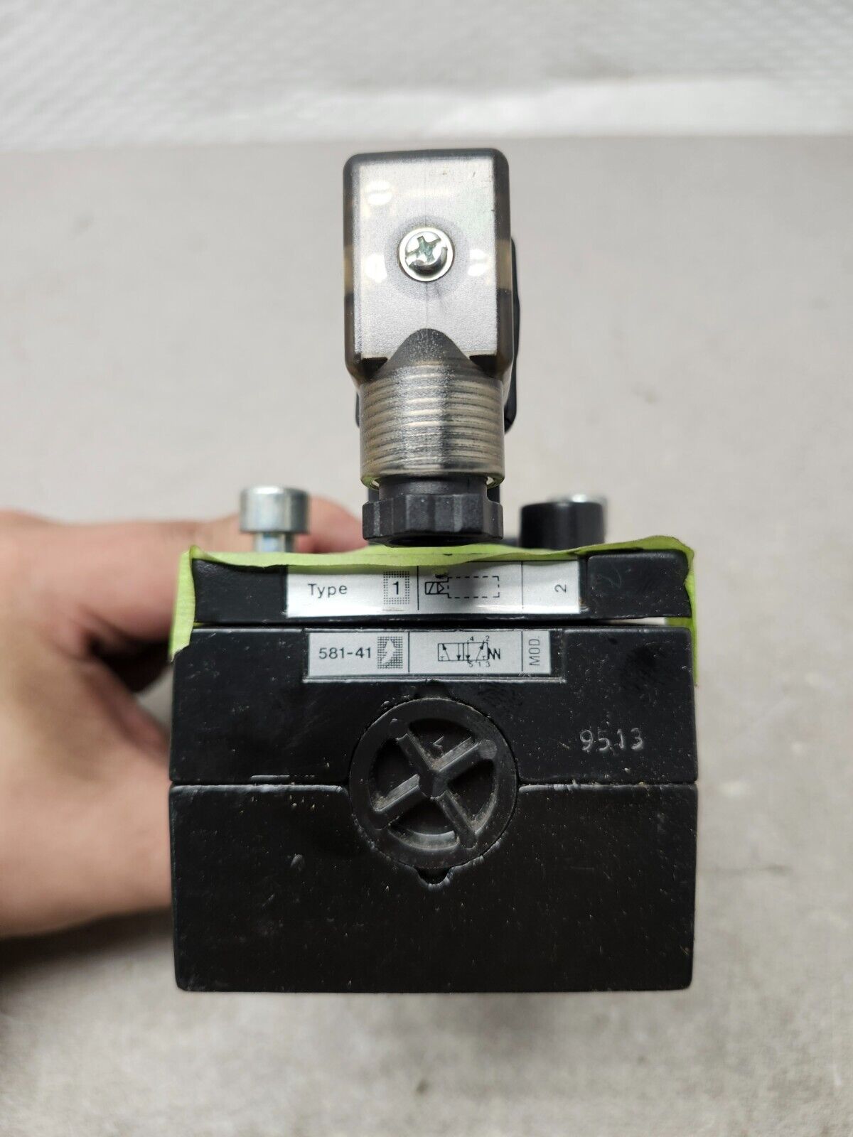 USED MECMAN Double Ended Solenoid Valve TYPE 1 581-41