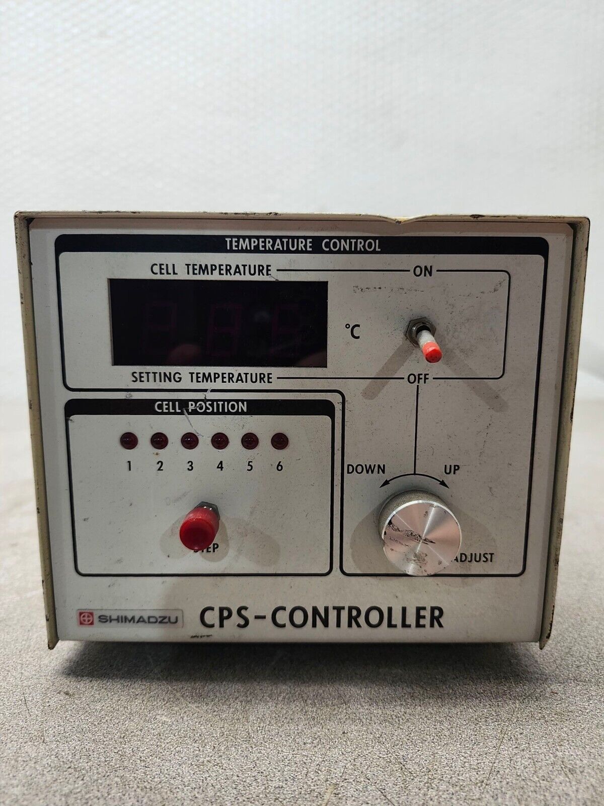 USED Shimadzu Lab Thermoelectrical Temperature Controller 6-CellPositionCPS-240A