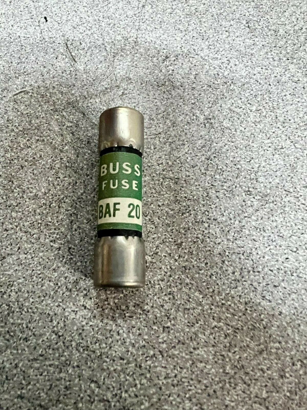 LOT OF 6 NEW NO BOX BUSS FUSE BAF20