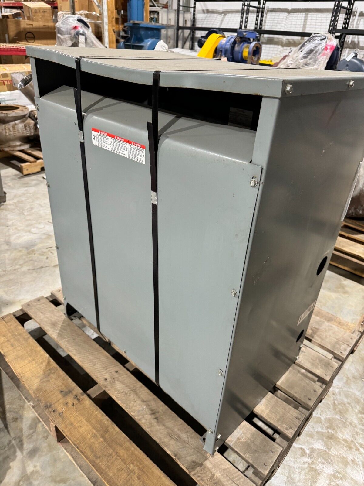 USED SQUARE D 75KVA SORGEL THREE PHASE GENERAL PURPOSE TRANSFORMER 75T145HDIT