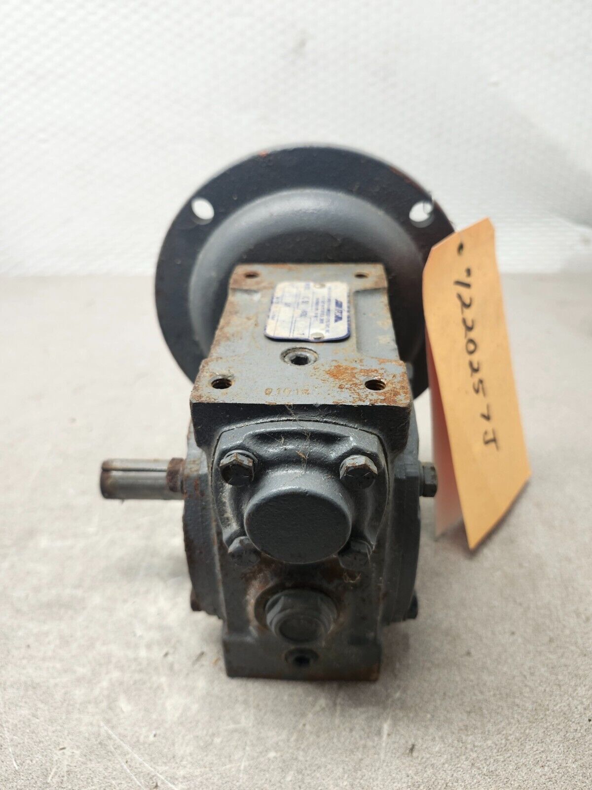 USED IPTS GEAR REDUCER RATIO 60:1, H.P 0.37 MODEL IC 50