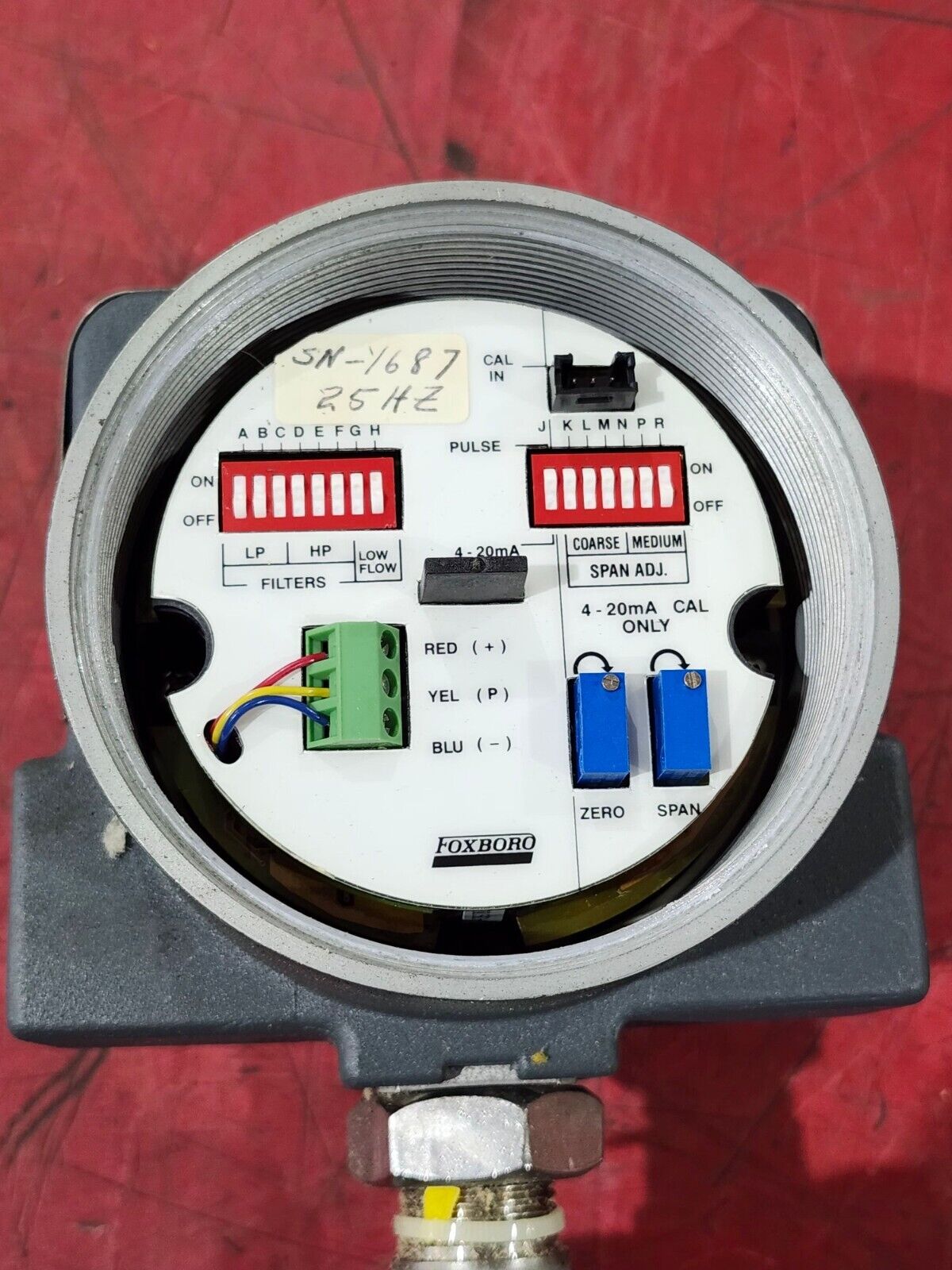 NEW NO BOX FOXBORO VORTEX FLOWMETER 83F-A01S1SSTNA