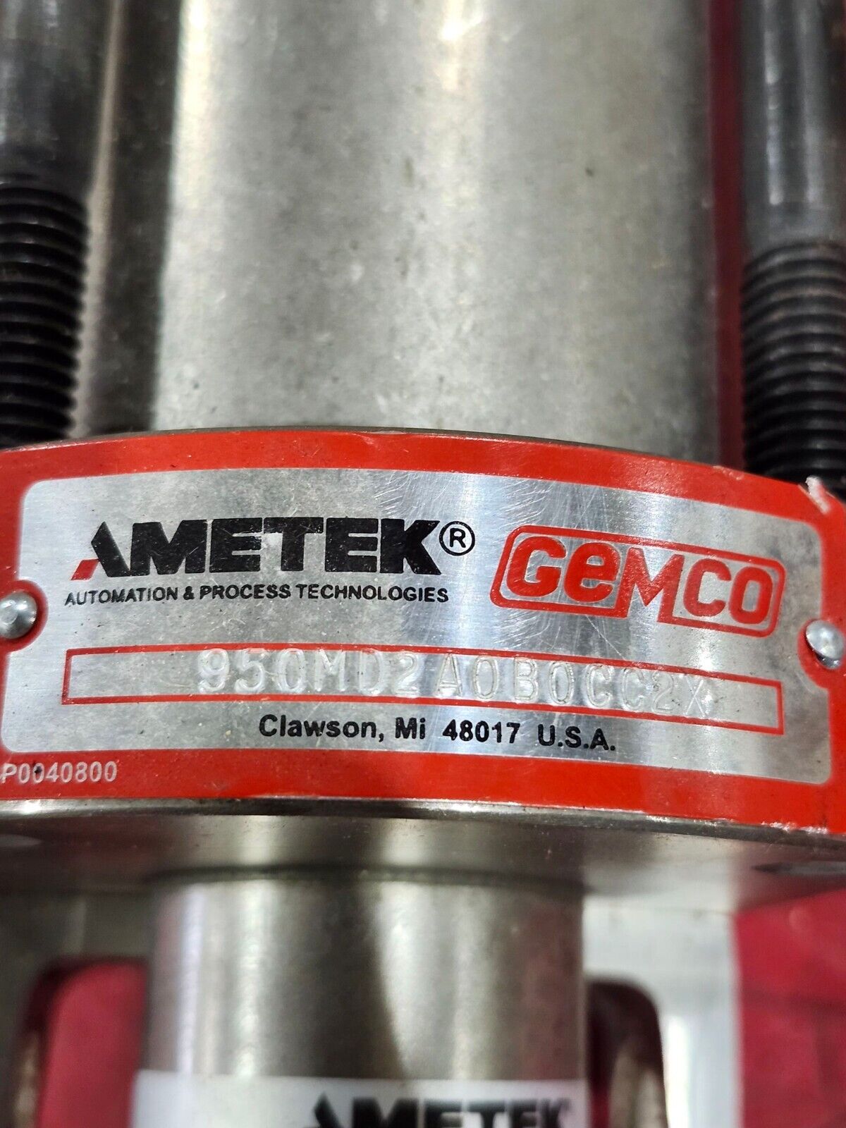 NEW AMETEK GEMCO DISPLACMENT TRANSDUCER 950MD2A0B0CC2X