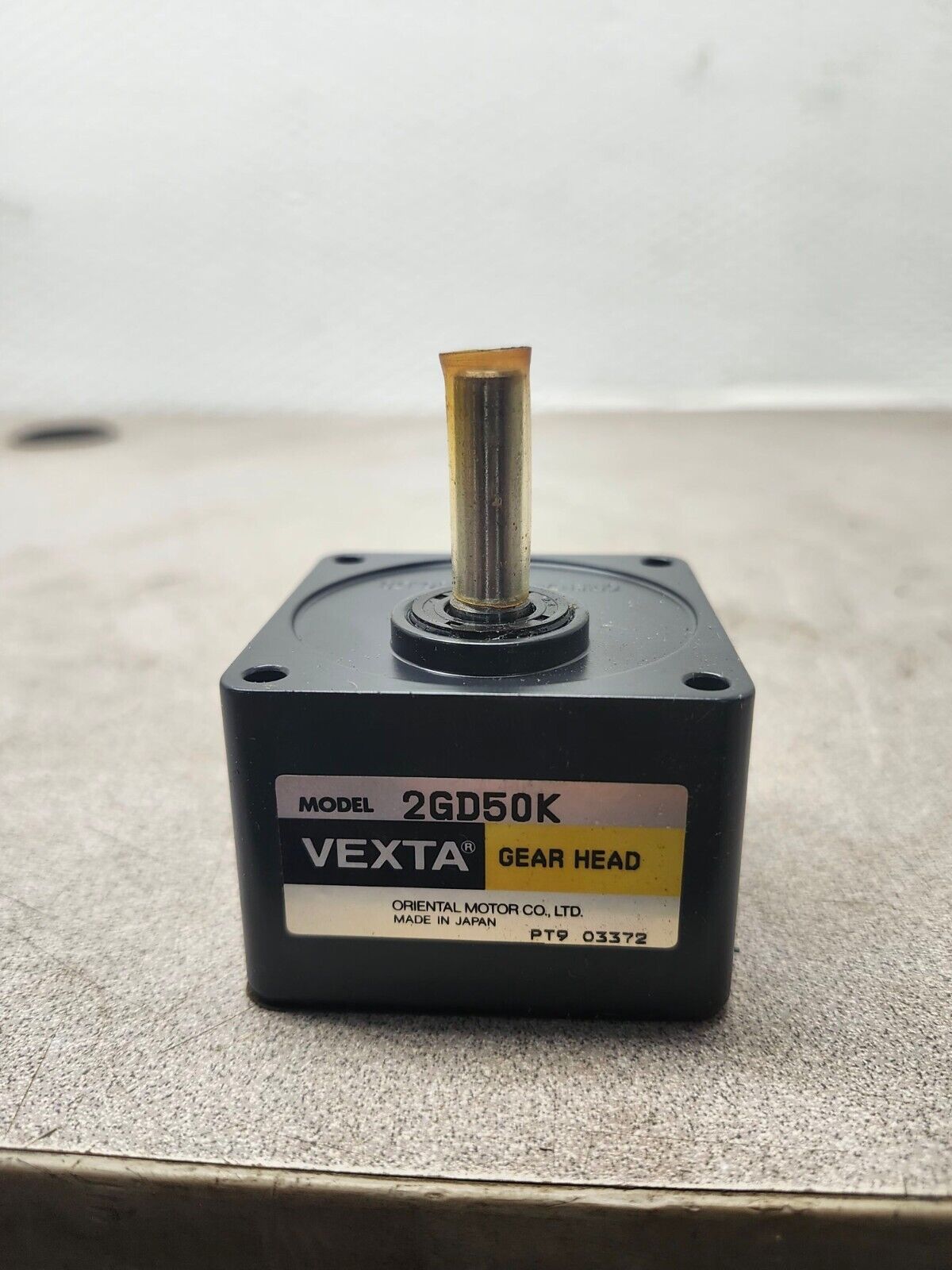 NEW IN BOX VEXTA GEAR HEAD 2GD50K