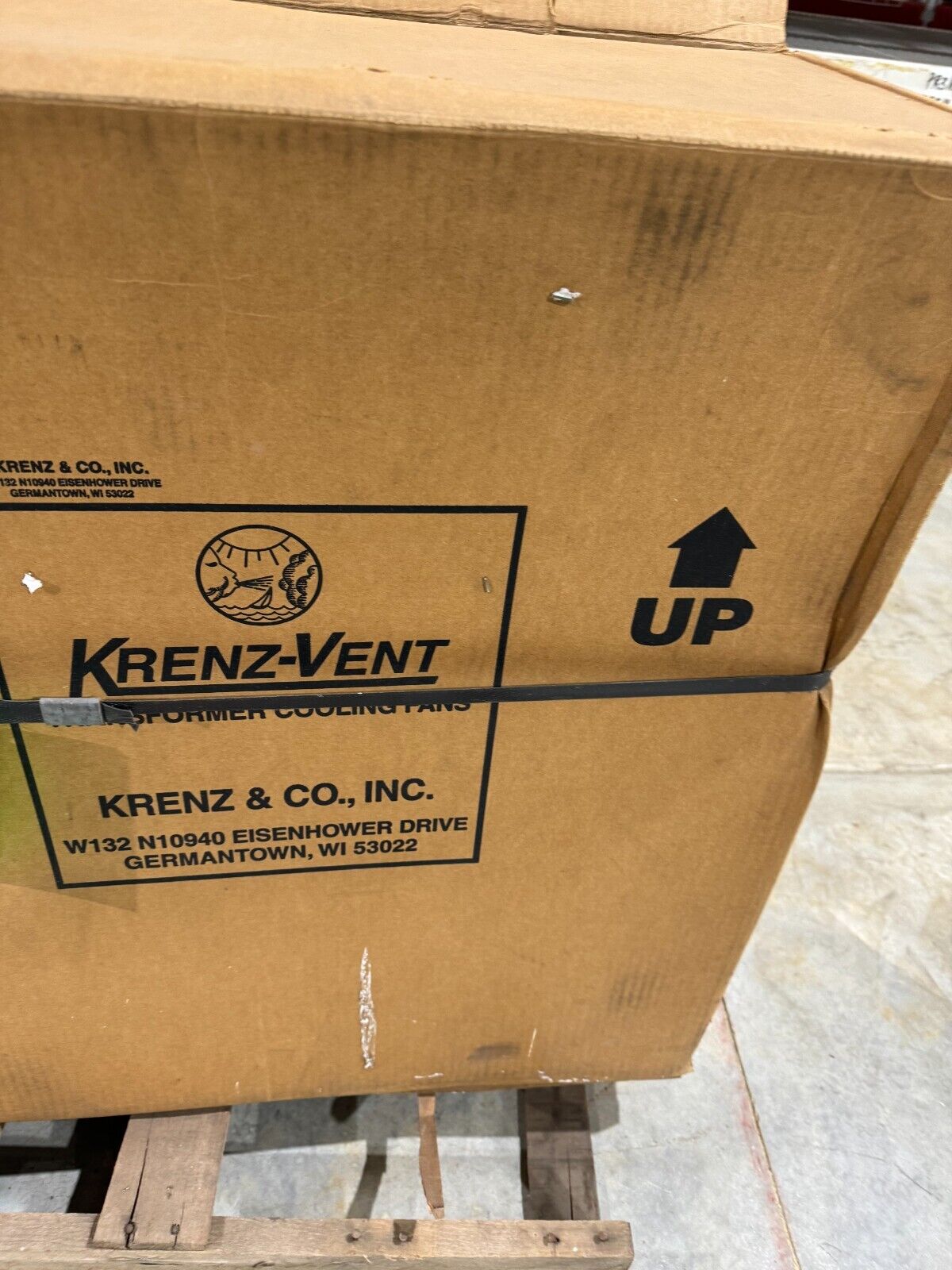 NEW KRENZ TRANSFORMER COOLING FAN F26-A8678 WITH 1/6HP 208-230V. MOTOR