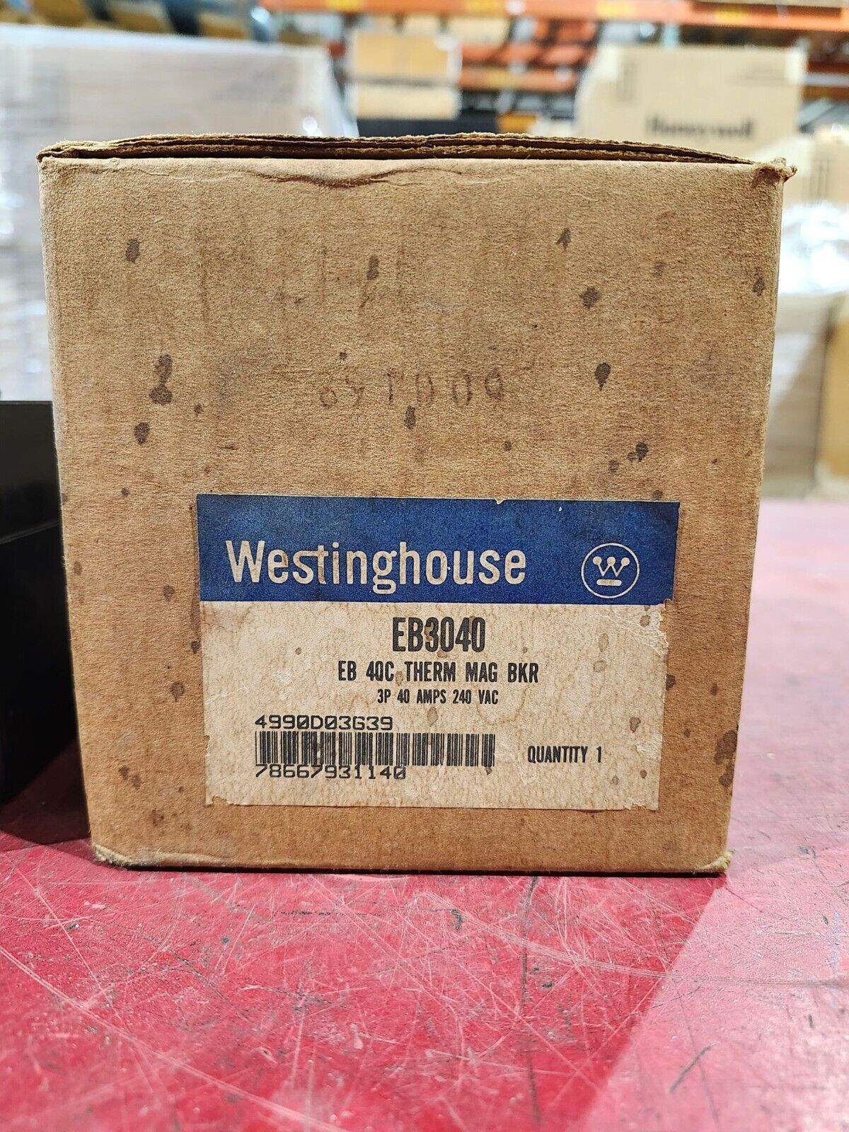 NEW IN BOX WESTINGHOUSE MAGNETIC CIRCUIT BREAKER EB3040