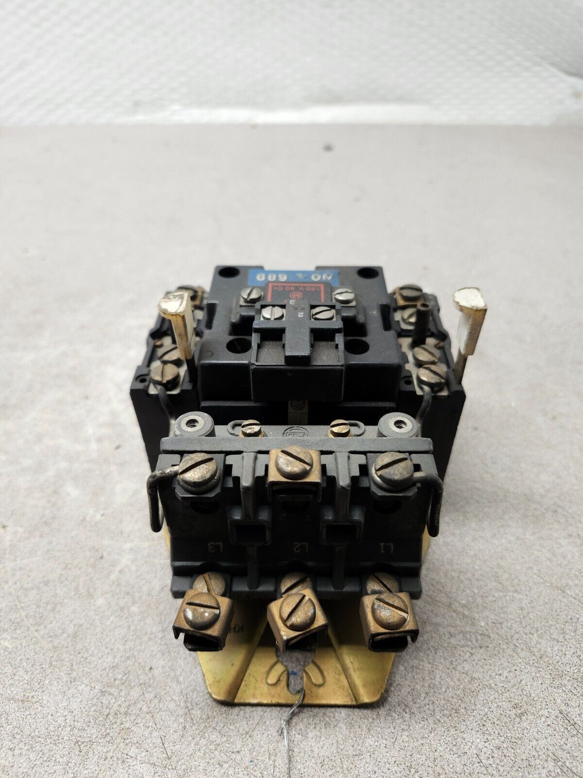 USED ALLEN BRADLY 3 Relays Starter 709-B0D Ser K