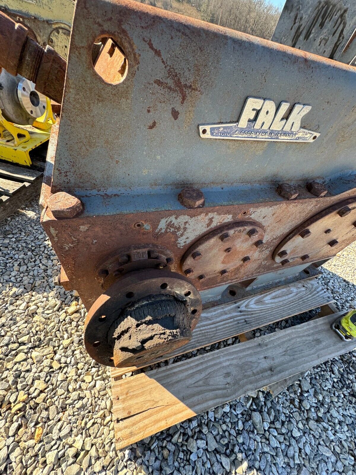 USED FALK 125HP GEAR REDUCER 1.36 SERVICE FACTOR 21.19:1 RATIO 2100Y2-B