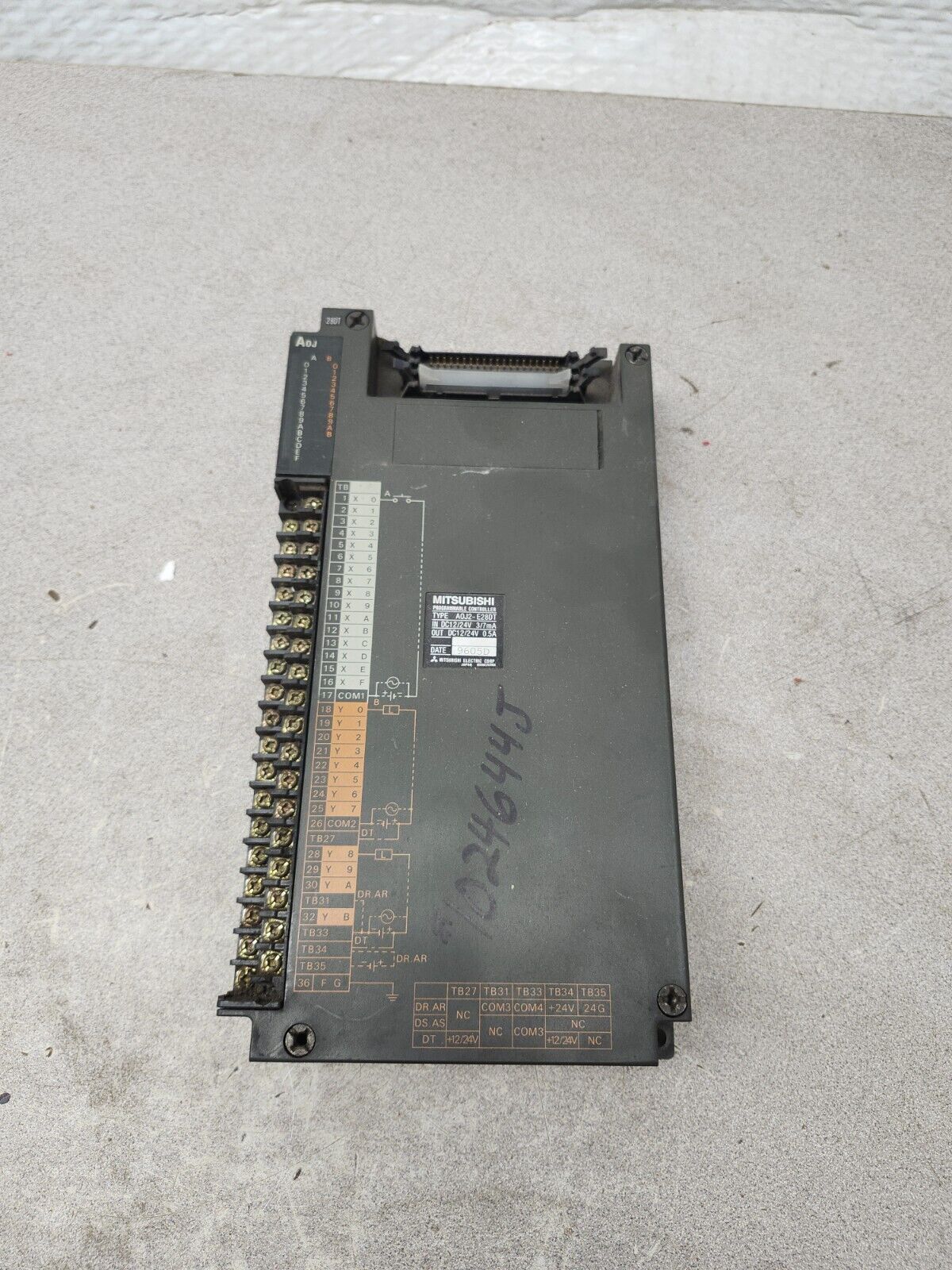 USED MITSUBISHI Programmable Controller A0J2-E28DT