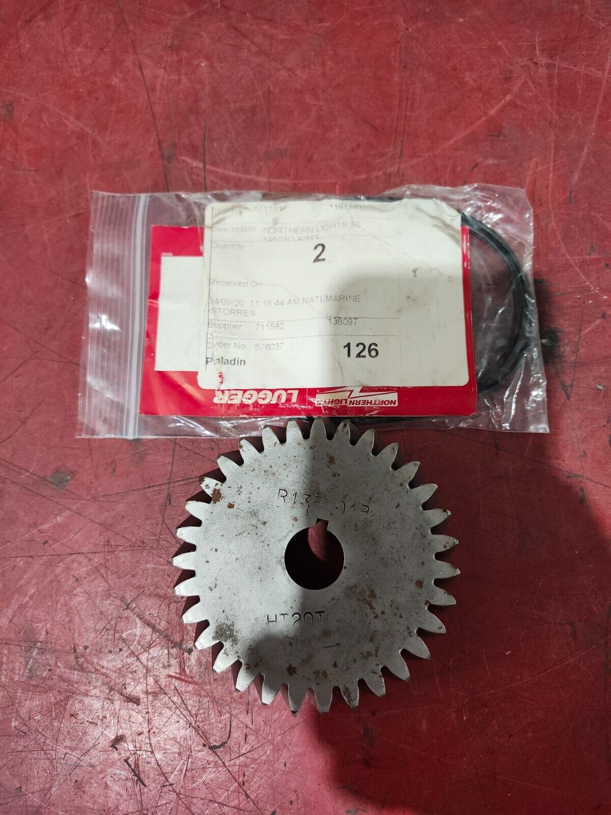 NEW IN BAG ALASKA DIESEL ELECTRIC WATER PUMP DRIVE GEAR 504826*035