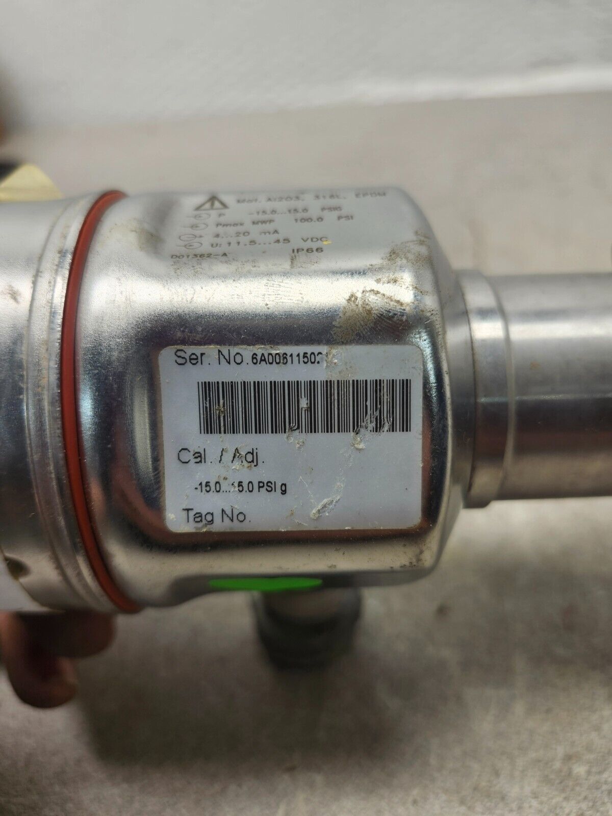 USED ENDRESS+HAUSER CERABAR M Pressure Transmitter PMC45-RC15H6C1DL4