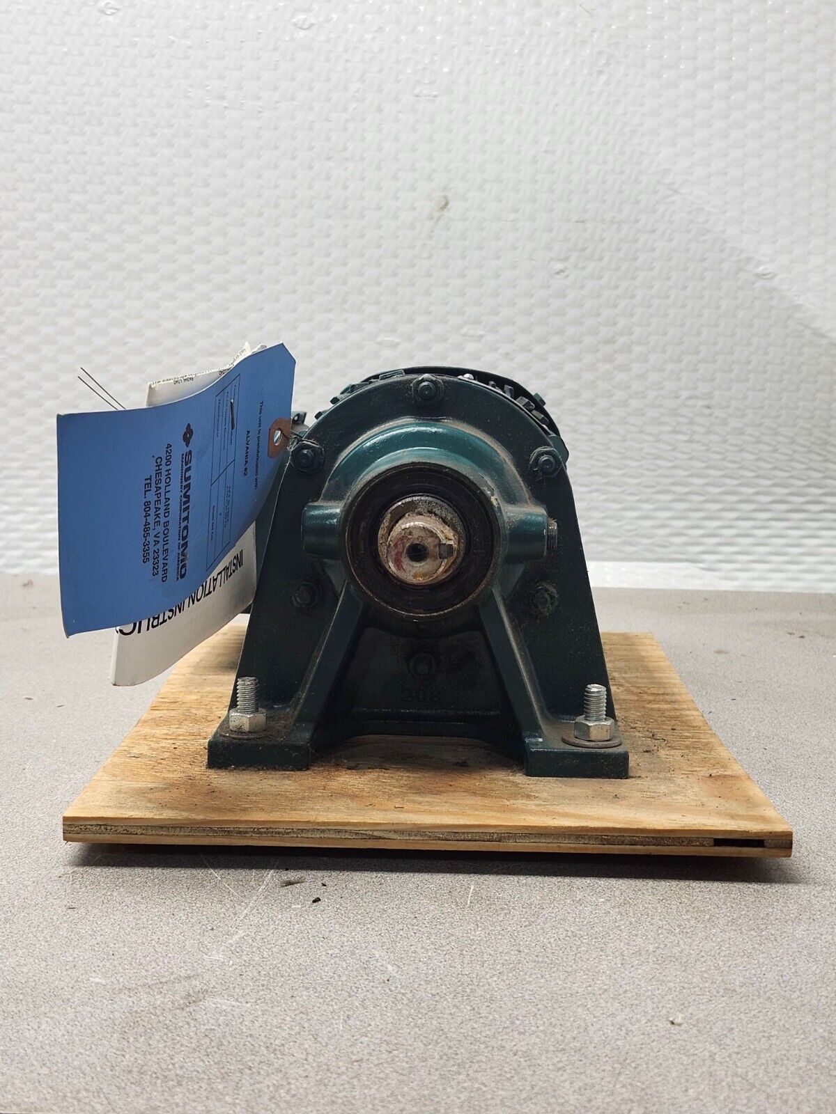 NEW SM-CYCLO GEARMOTOR 6:1 RATIO HM3085 SUMITOMO 1/4HP TYPE TC-F MOTOR