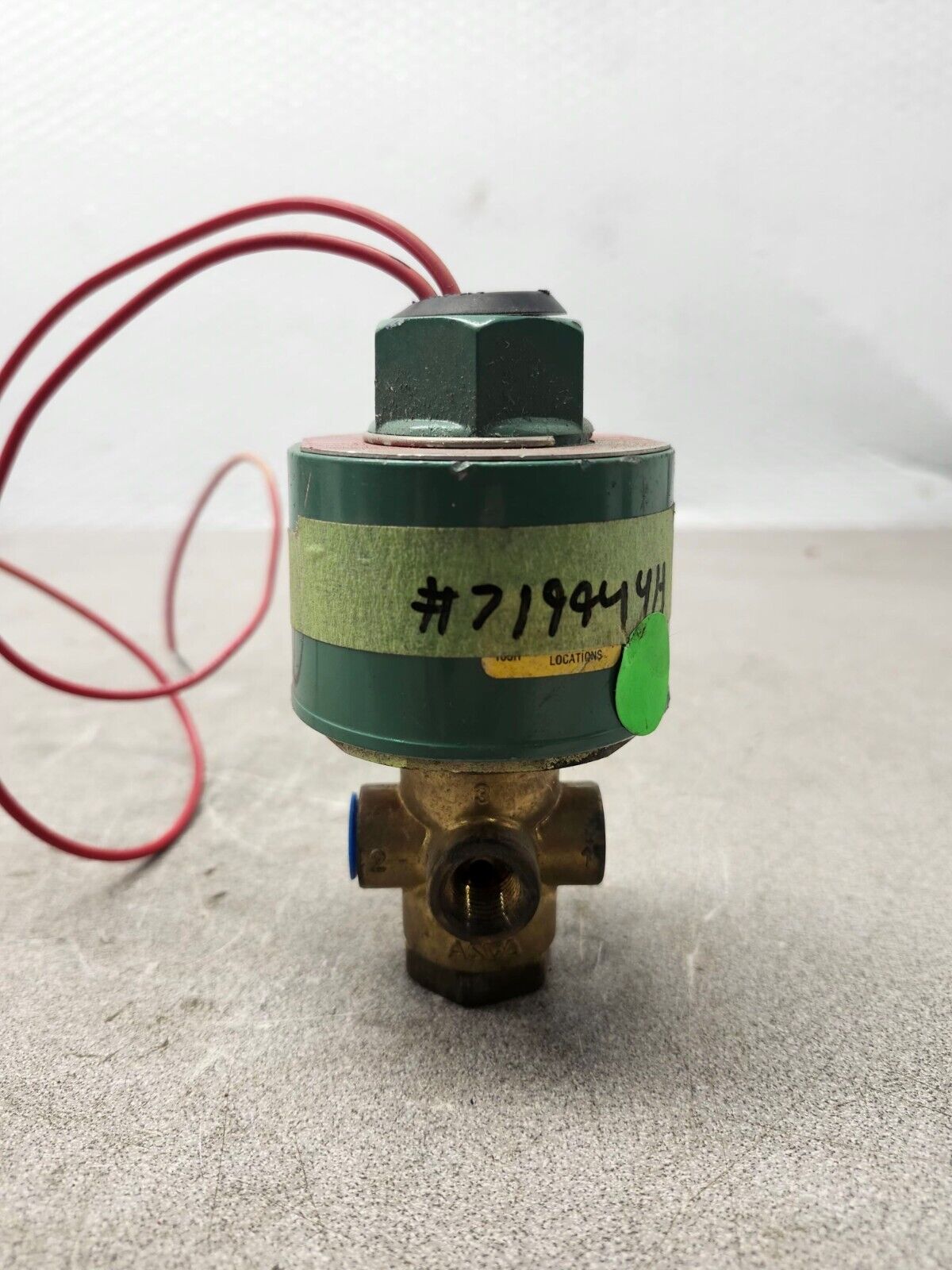 USED Asco Red Hat Solenoid Valve 8320A90