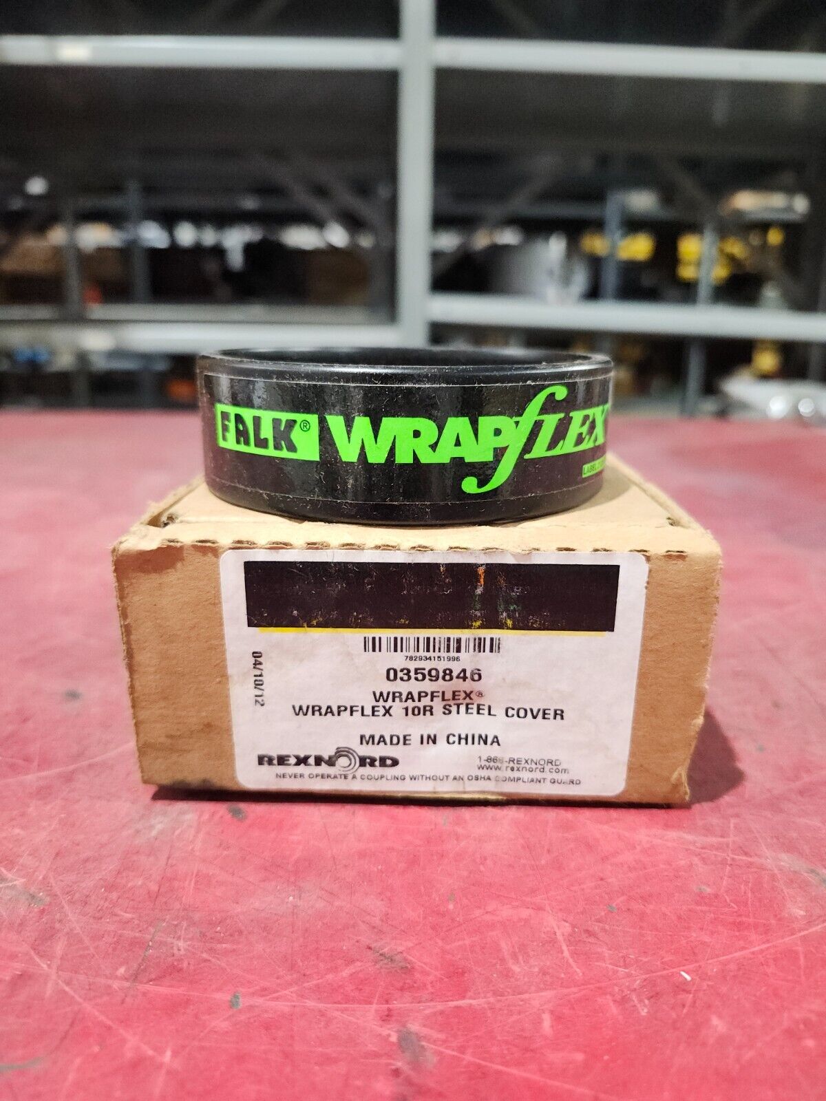 NEW IN BOX REXNORD FALK WRAPFLEX 10R STEEL COVER