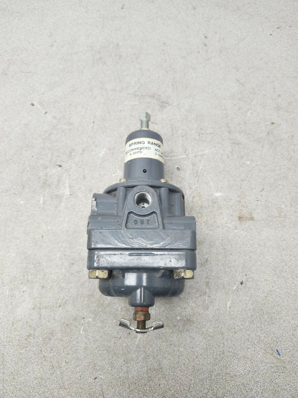 USED FISHER PRESSURE REGULATOR 67AF R/362 12-97