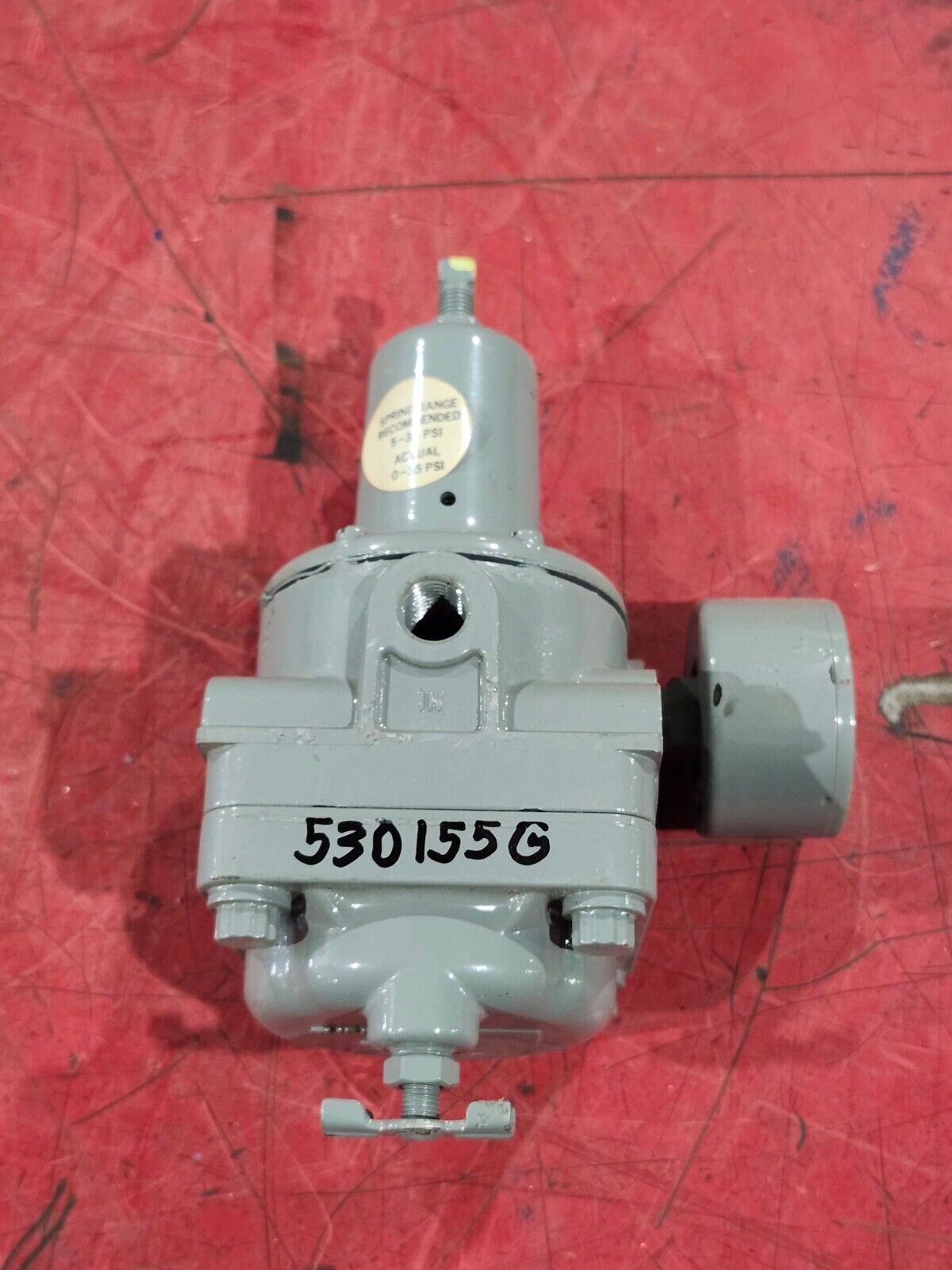 USED FISHER PRESSURE REGULATOR 67AF R/235