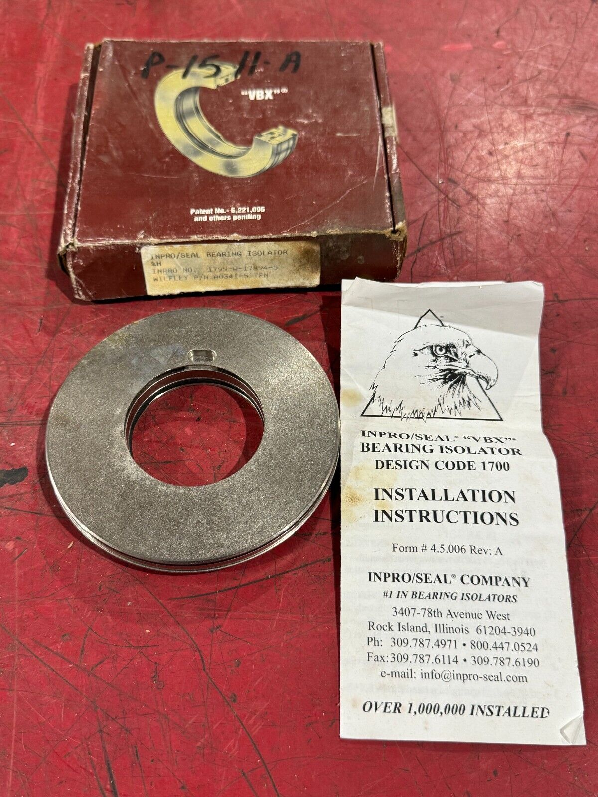 NEW IN BOX INPRO/SEAL BEARING ISOLATOR 1799-Q-17894-5 A0341-5 TFN