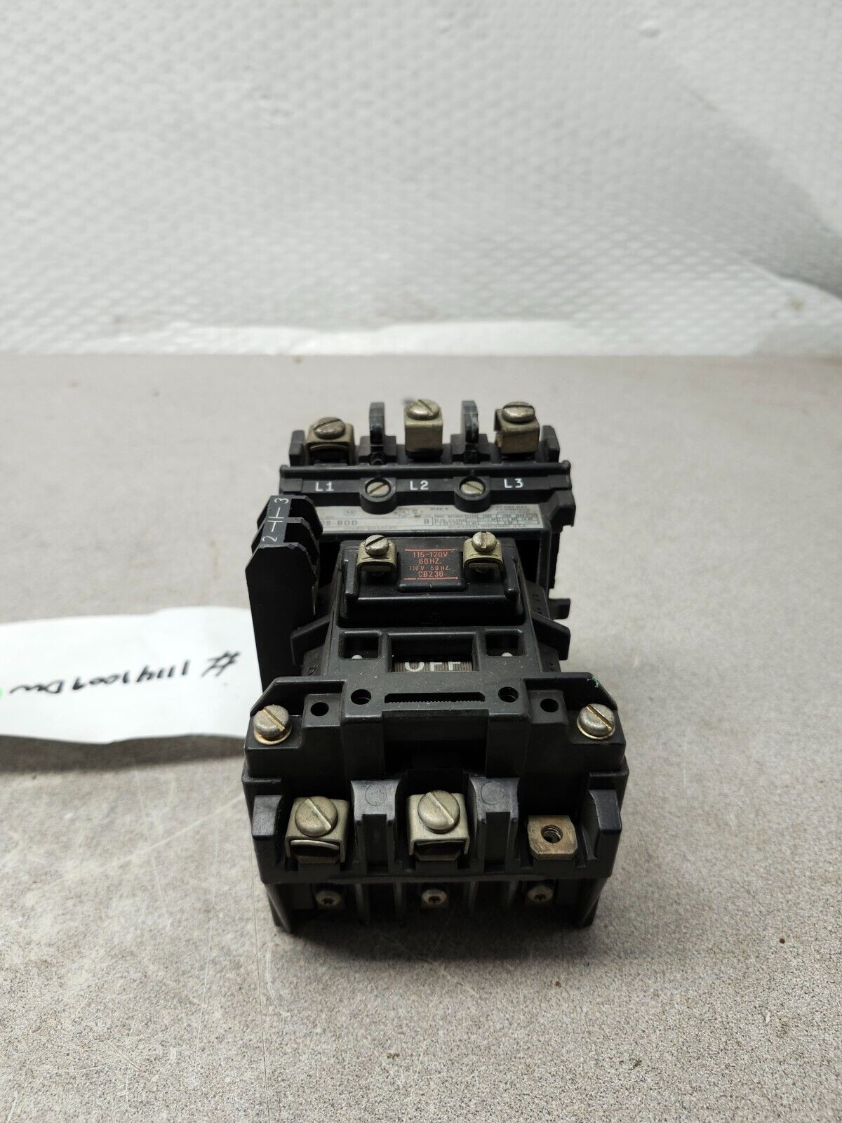 USED ALLEN BRADLY Motor Starter SIZE 0 509-B0B,595-A