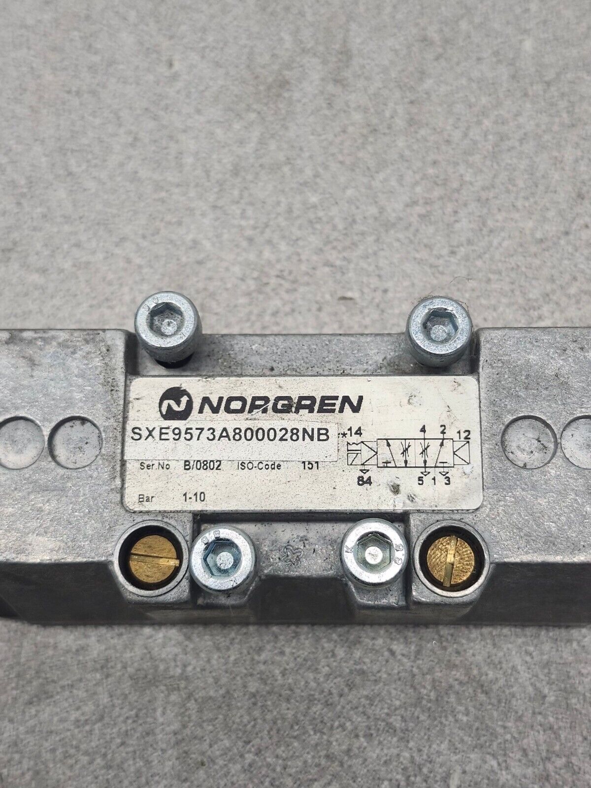 NEW NO BOX NORGREN SXE9573A800028NB