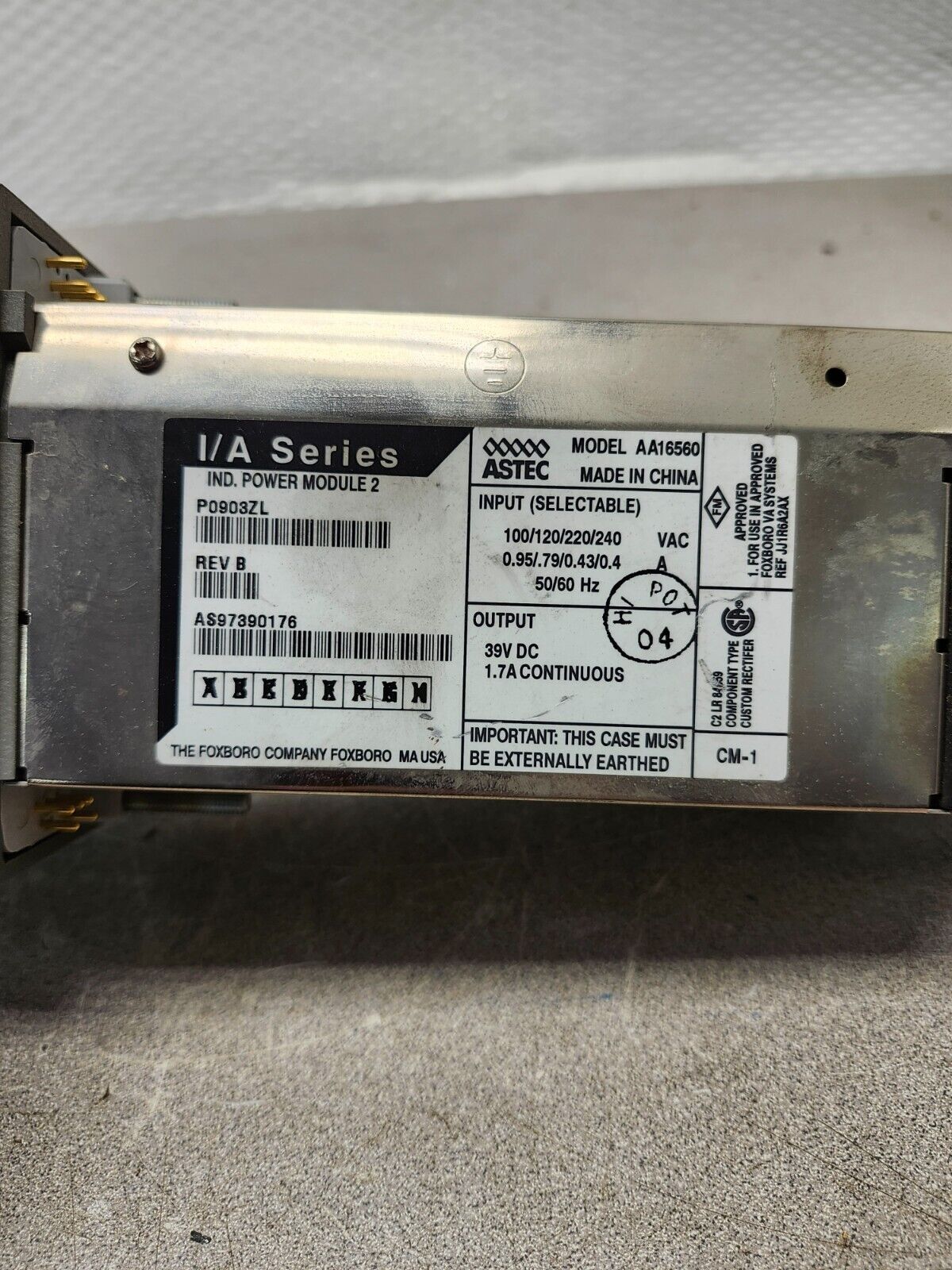 USED ASTEC POWER MODULE AA16560