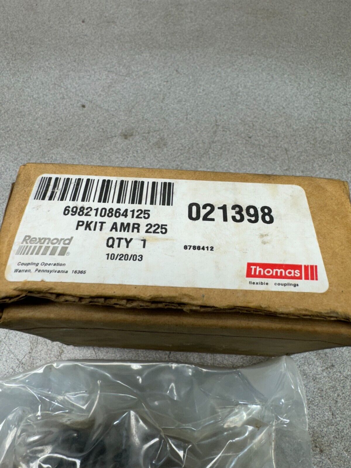 NEW IN BOX REXNORD PKIT AMR 225