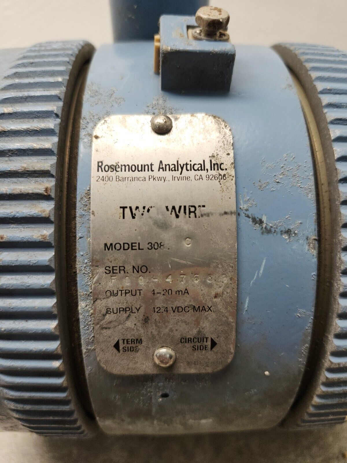 USED ROSEMOUNT TWO WIRE ANALYTICAL TRANSMITTER MODEL 3081