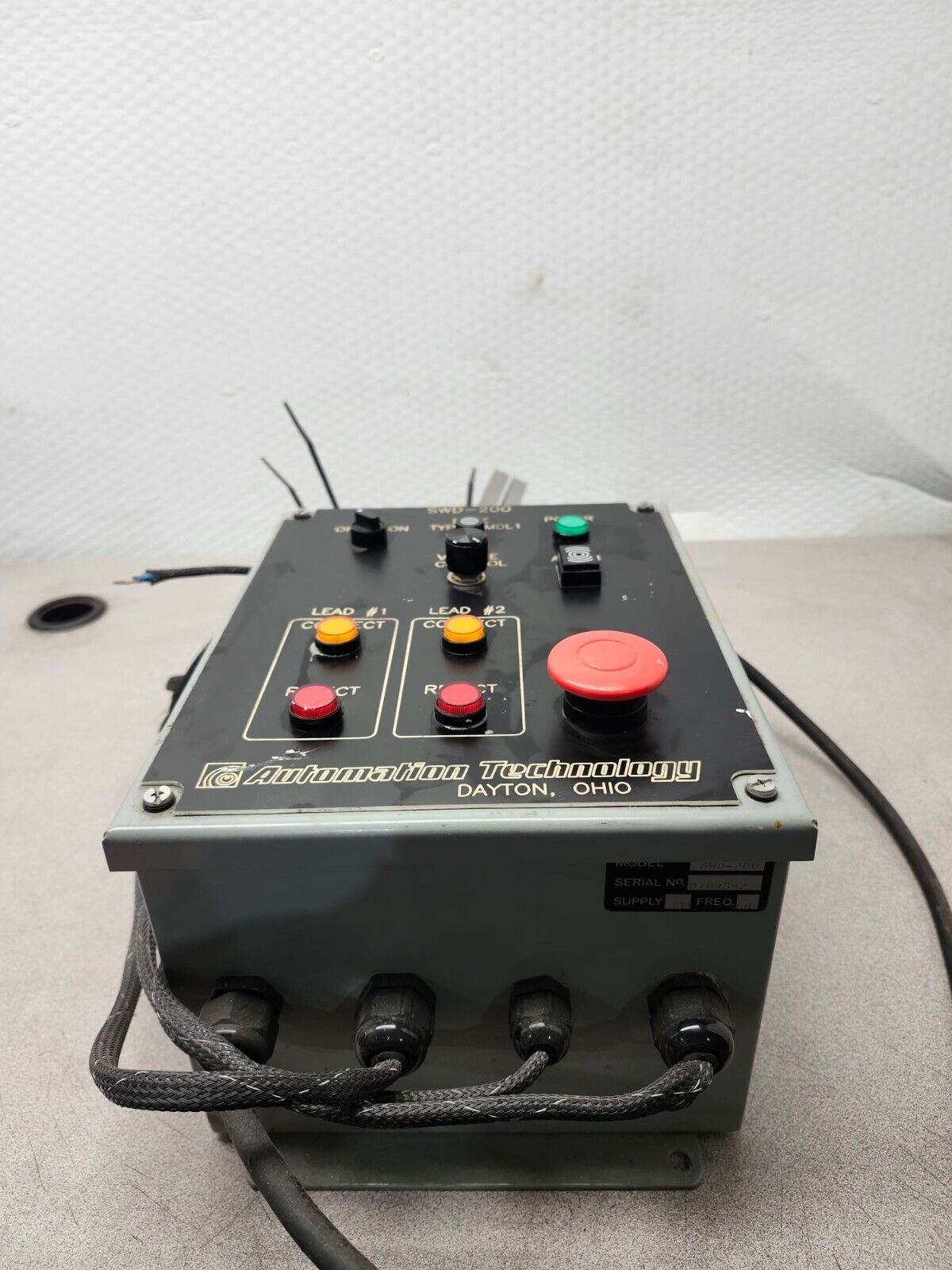 USED AUTOMATION TECHNOLOGY DETECTOR MODEL SWD-200