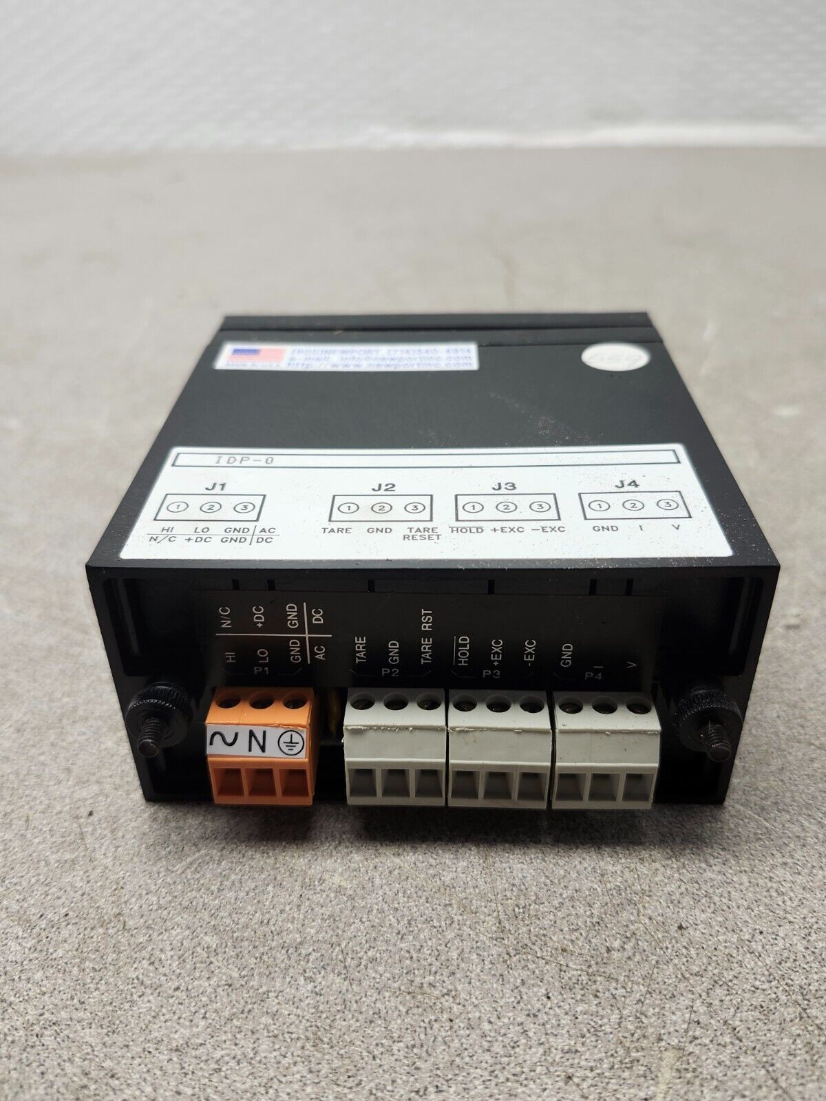 NEW IN BOX NEWPORT CONTROL PANEL METER IDP-0 6220559