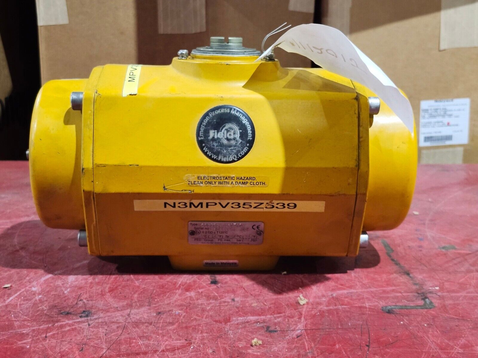 USED EMERSON ACTUATOR QS0350.U04STACW