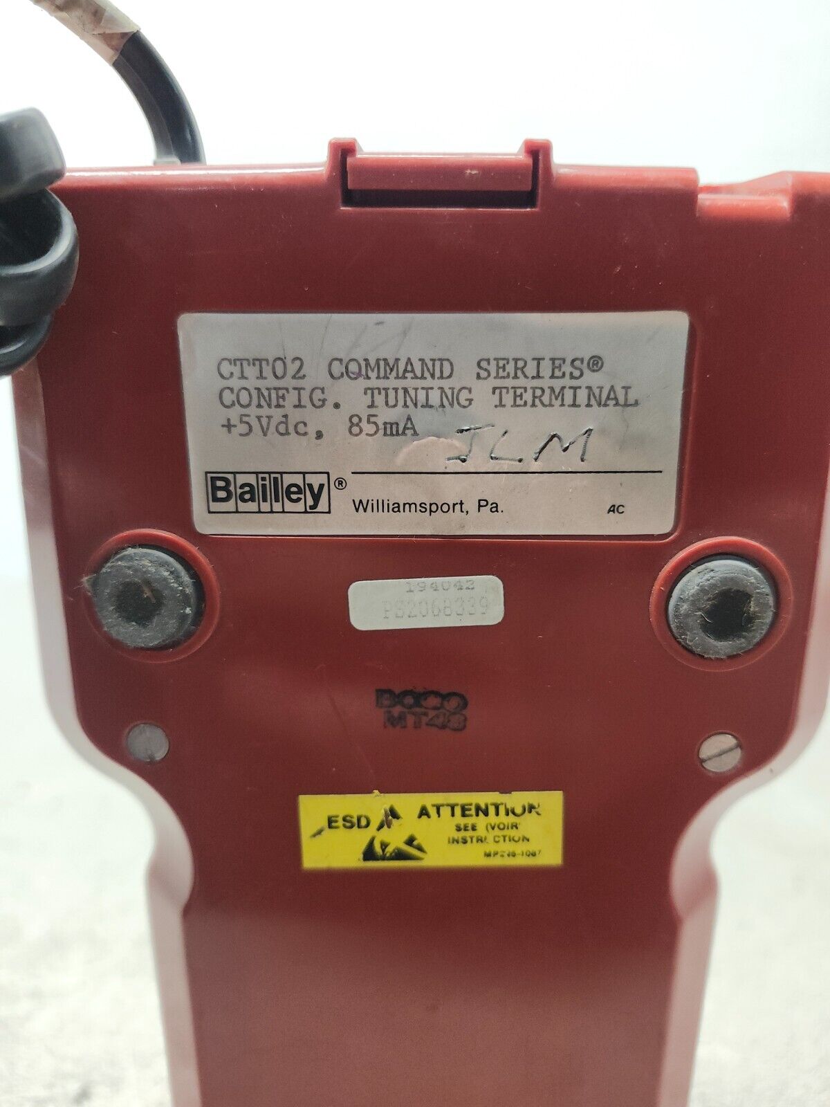 USED ABB BAILEY COMMAND SERIES CONFIG TUNING TERMINAL CTT02