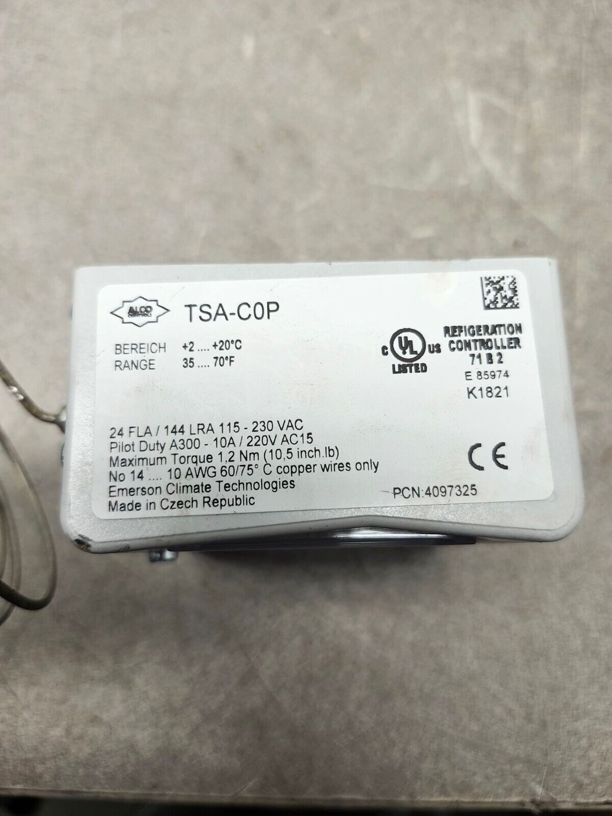 NEW NO BOX ALCO REFRIFERATION CONTROLLER TSA-C0P