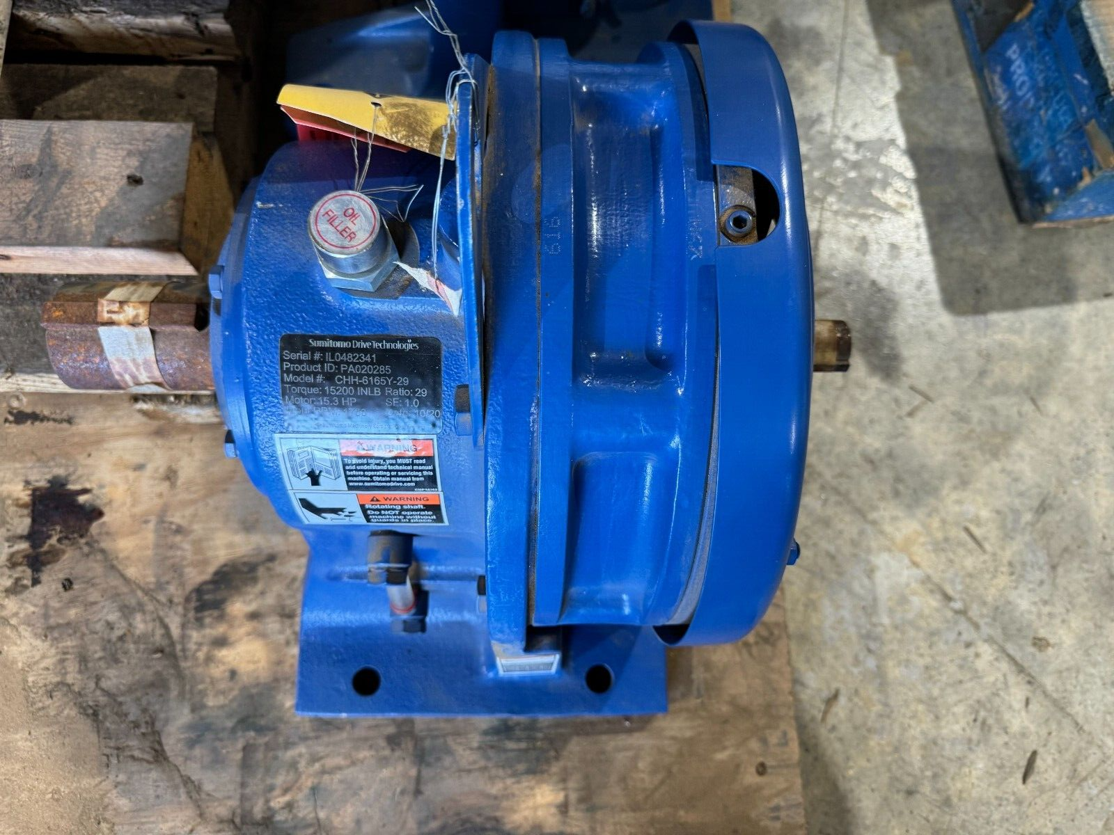 NEW SUMITOMO GEAR REDUCER 29:1 RATIO CHH-6165Y-29