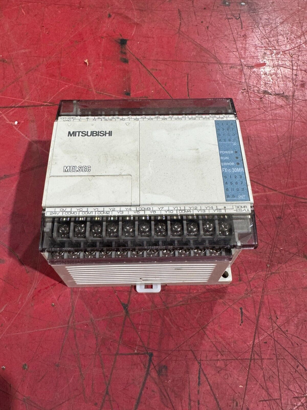 USED MITSUBISHI PROGRAMMABLE CONTROLLER FX1S-30MR-ES/UL