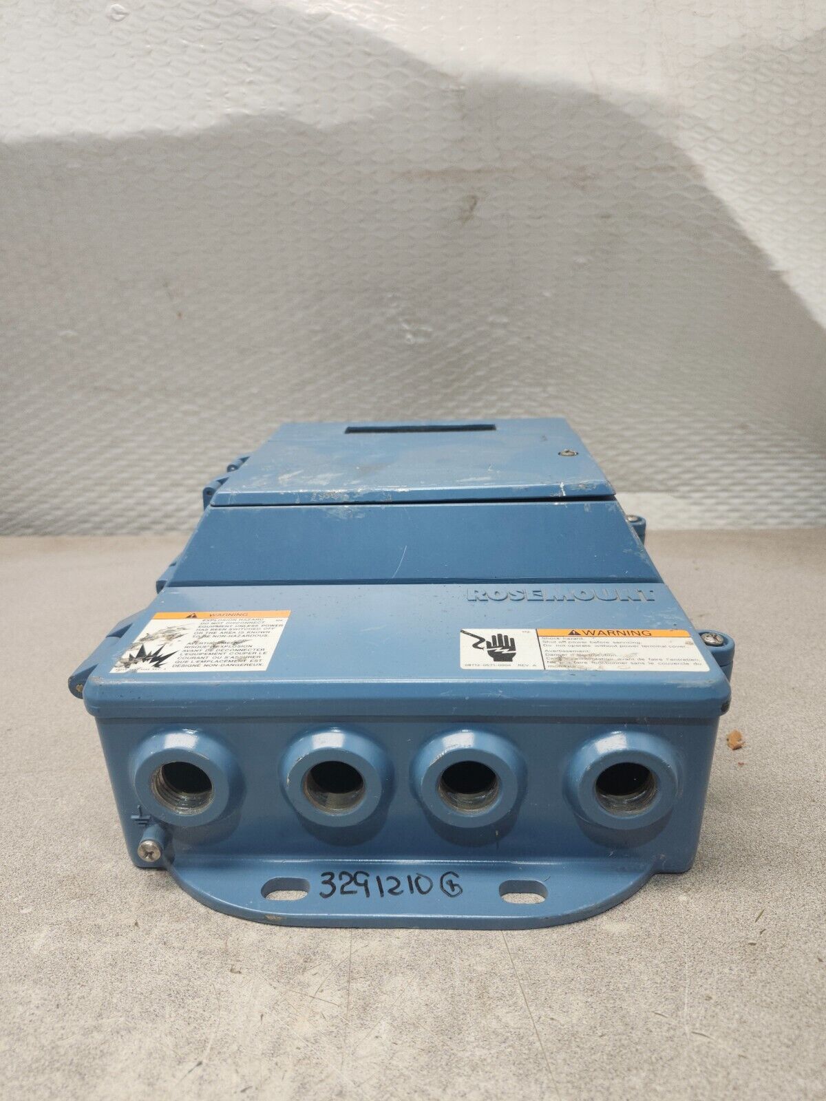 USED ROUSEMOUNT MAGNETIC FLOW TRANSMITTER 8712HR12N0M4