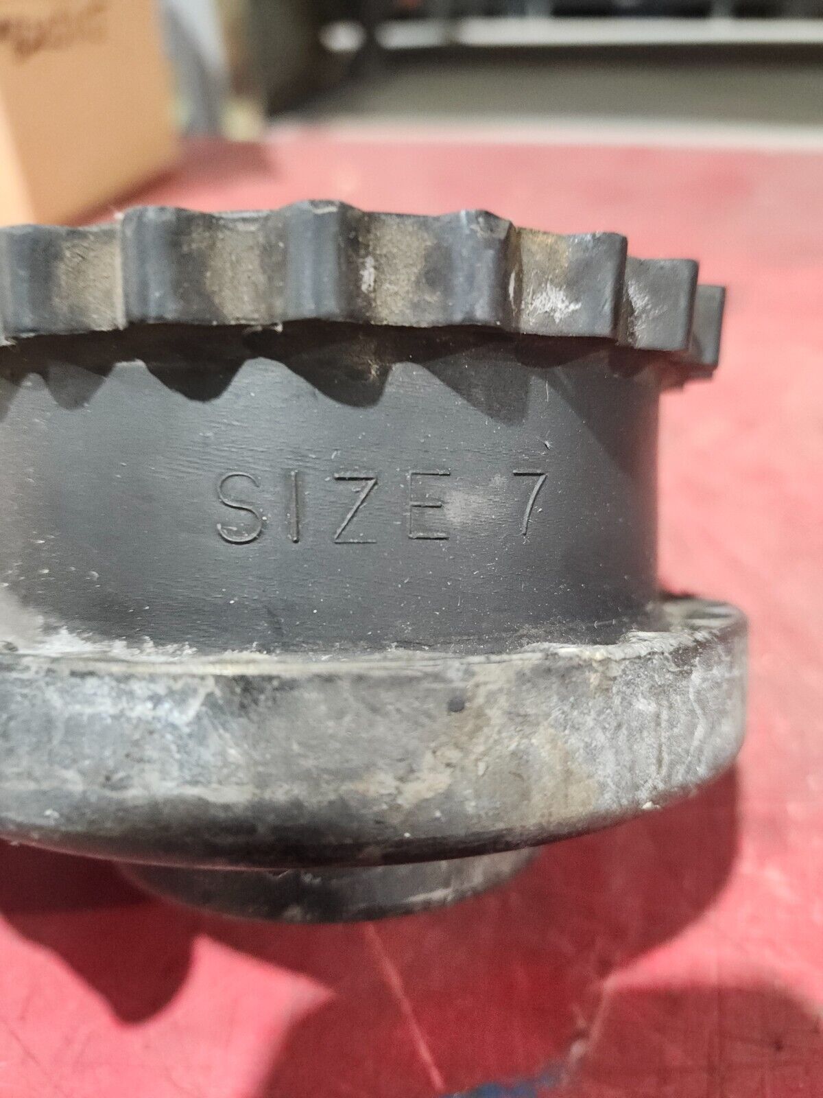 USED LOVEJOY S-FLEX COUPLING SLEEVE SIZE 7 NO 70