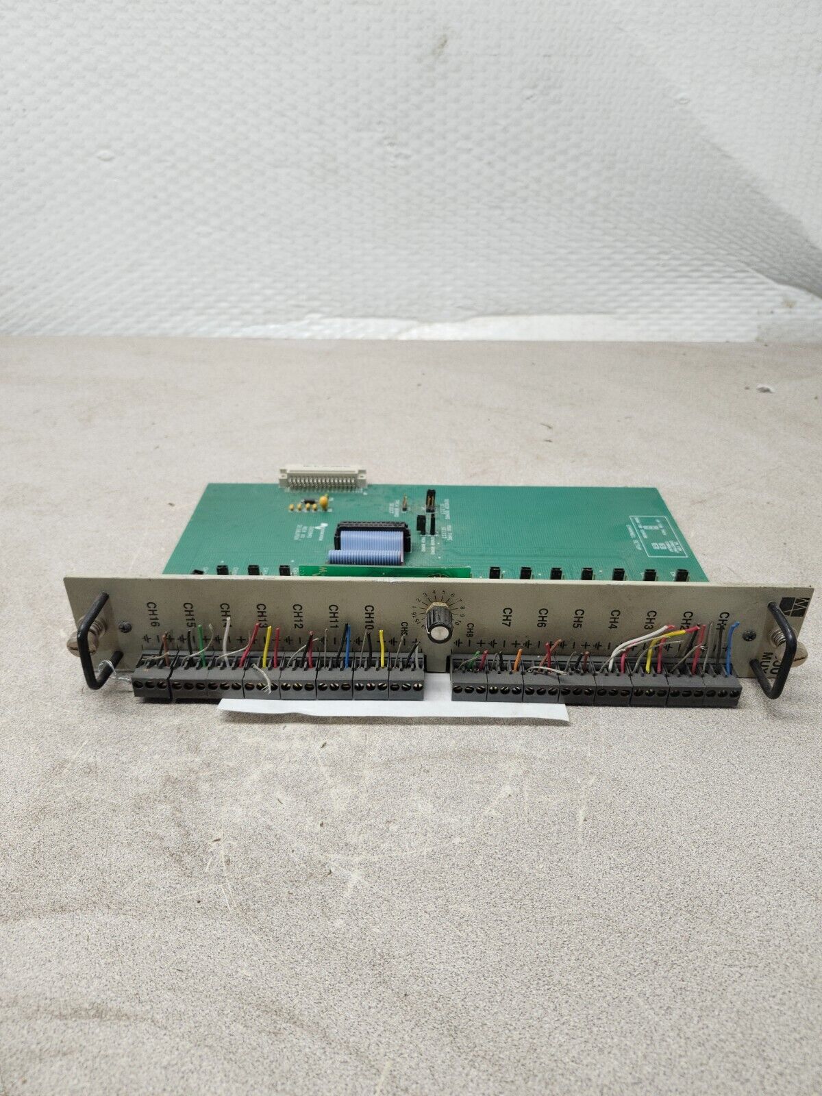 USED MACHINEVIEW MV PLC MODULE  500MUX D23941 REV X1