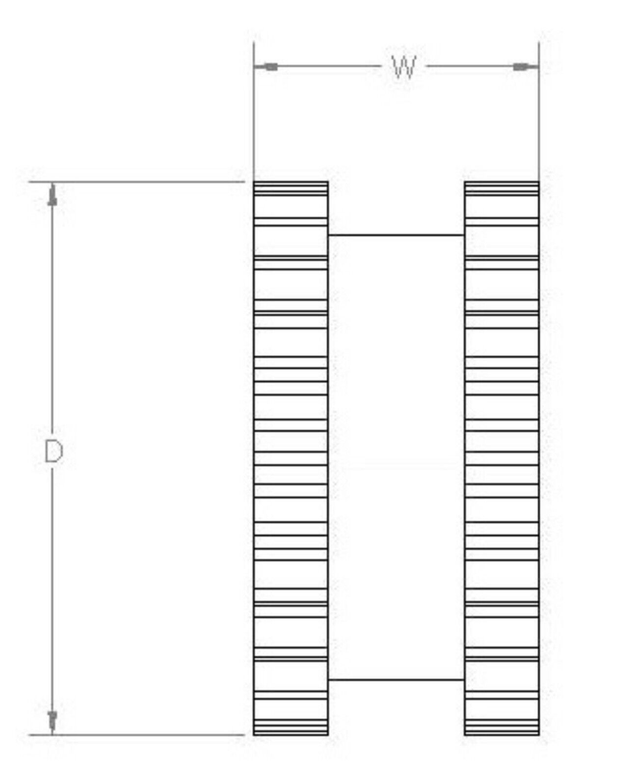 FACTORY NEW - MASTERDRIVE EPDM FLEX INSERT SOLID COUPLING SLEEVE 8JE