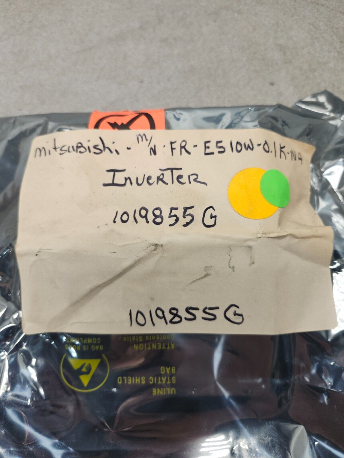 NEW IN BAG MITSUBISHI INVERTER DRIVE FR-ES10W-0 1K-NA